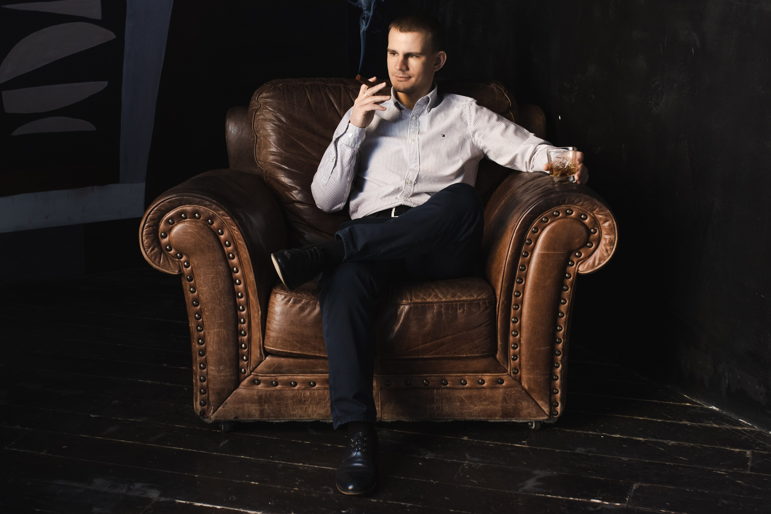 Съемки в студии. Фотограф Сергей Епифанов