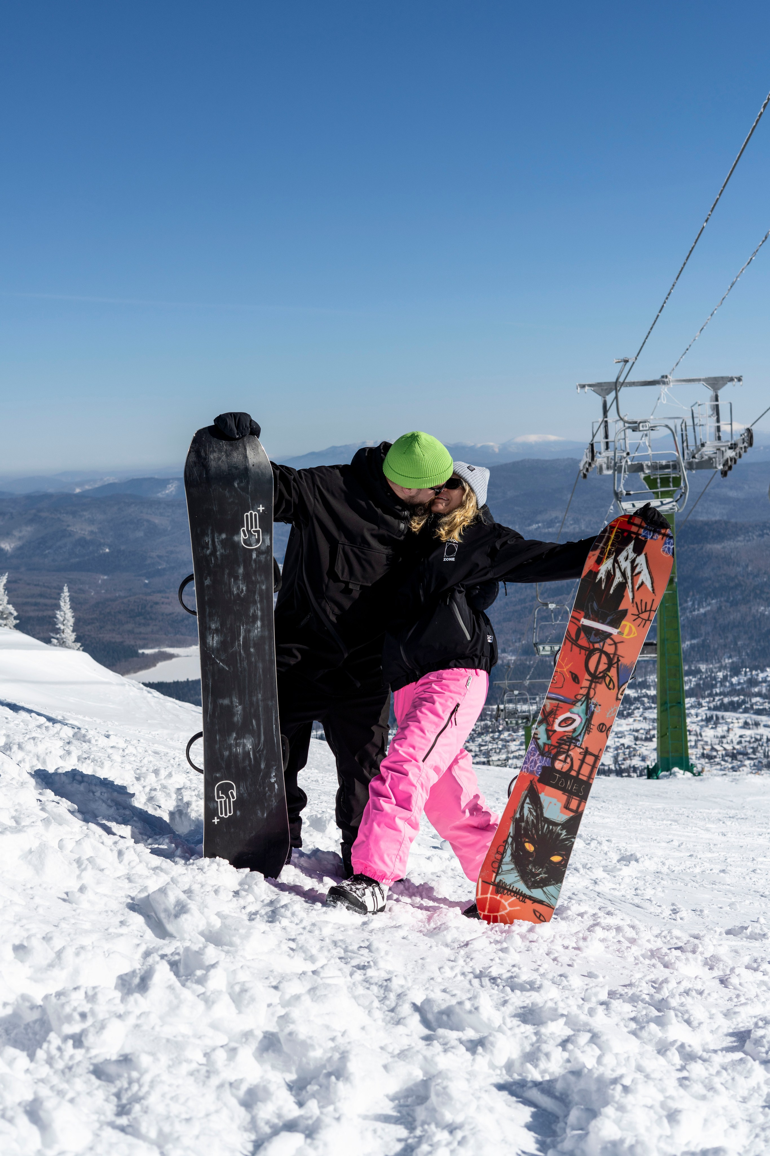 Фотосессия на вершине. Анастасия Паршукова — фотограф Шерегеш Новосибирск