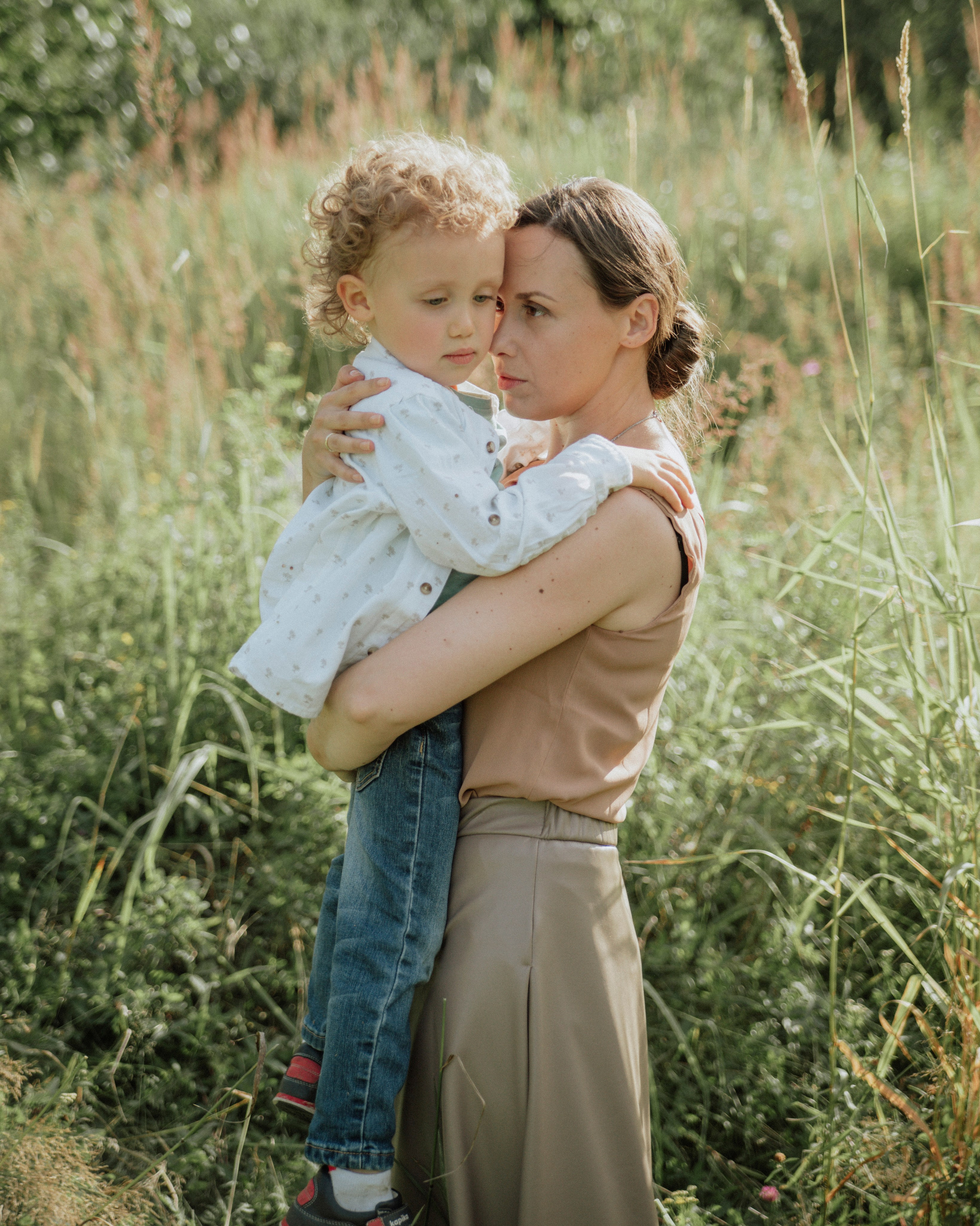 На природе. Модельные тесты, loookbook, портретный фотограф, фотосъемка Москва