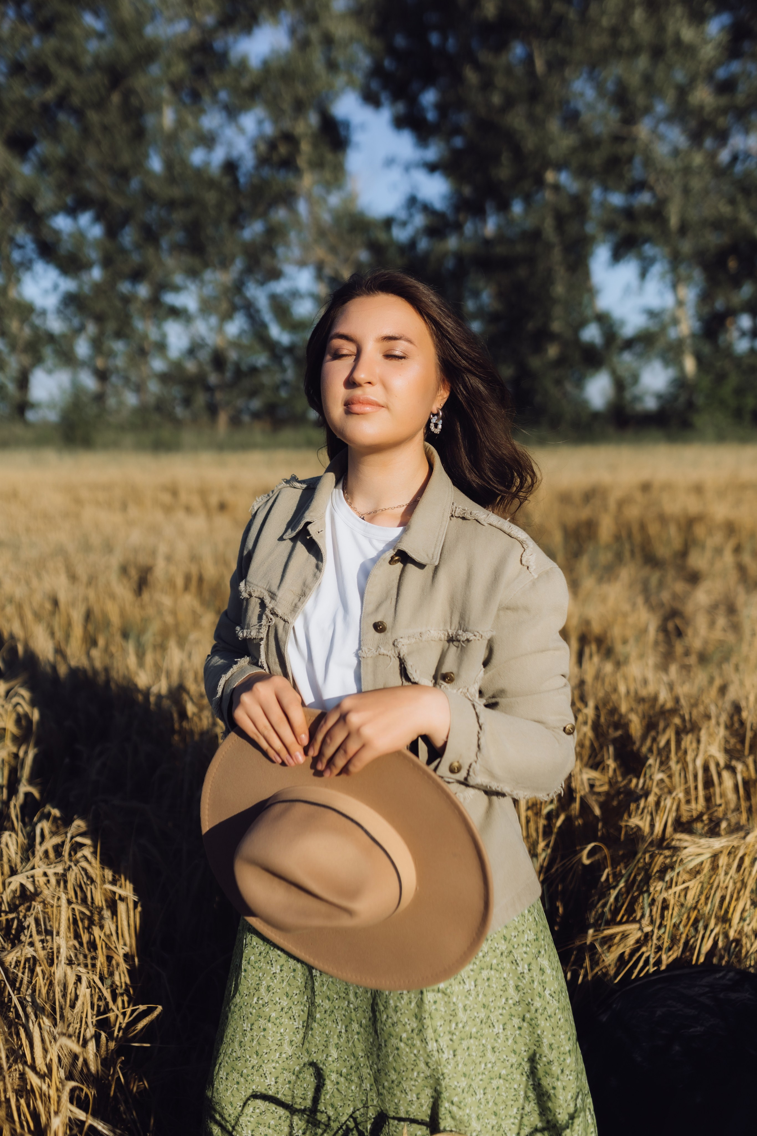 Фотосессия в поле. Фотограф Анна Шибанова Ангарск-Иркутск
