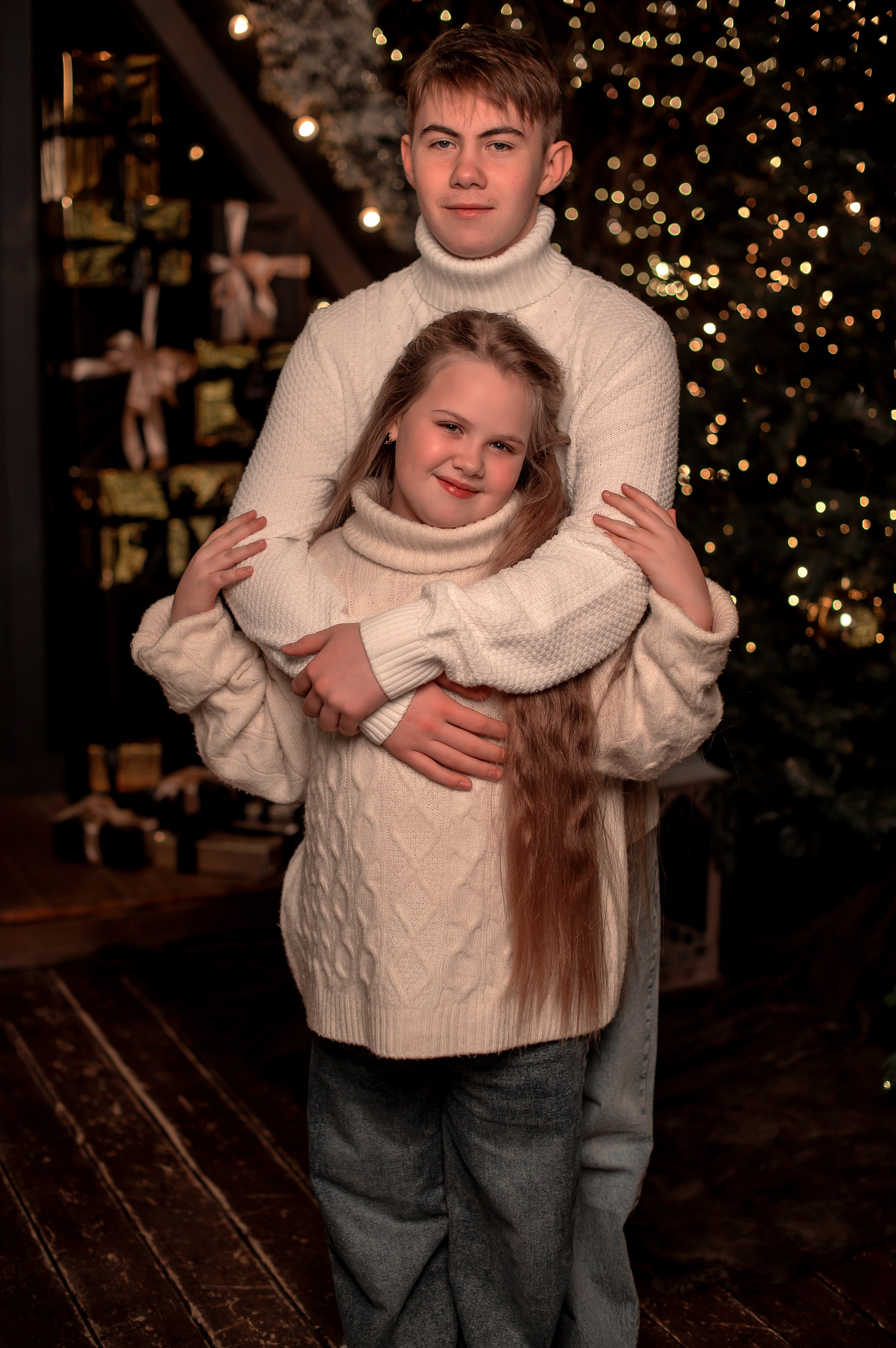 Семейная новогодняя фотосессия в г. Краснодар. Семейный и детский фотограф в Краснодаре Ольга Осинцева