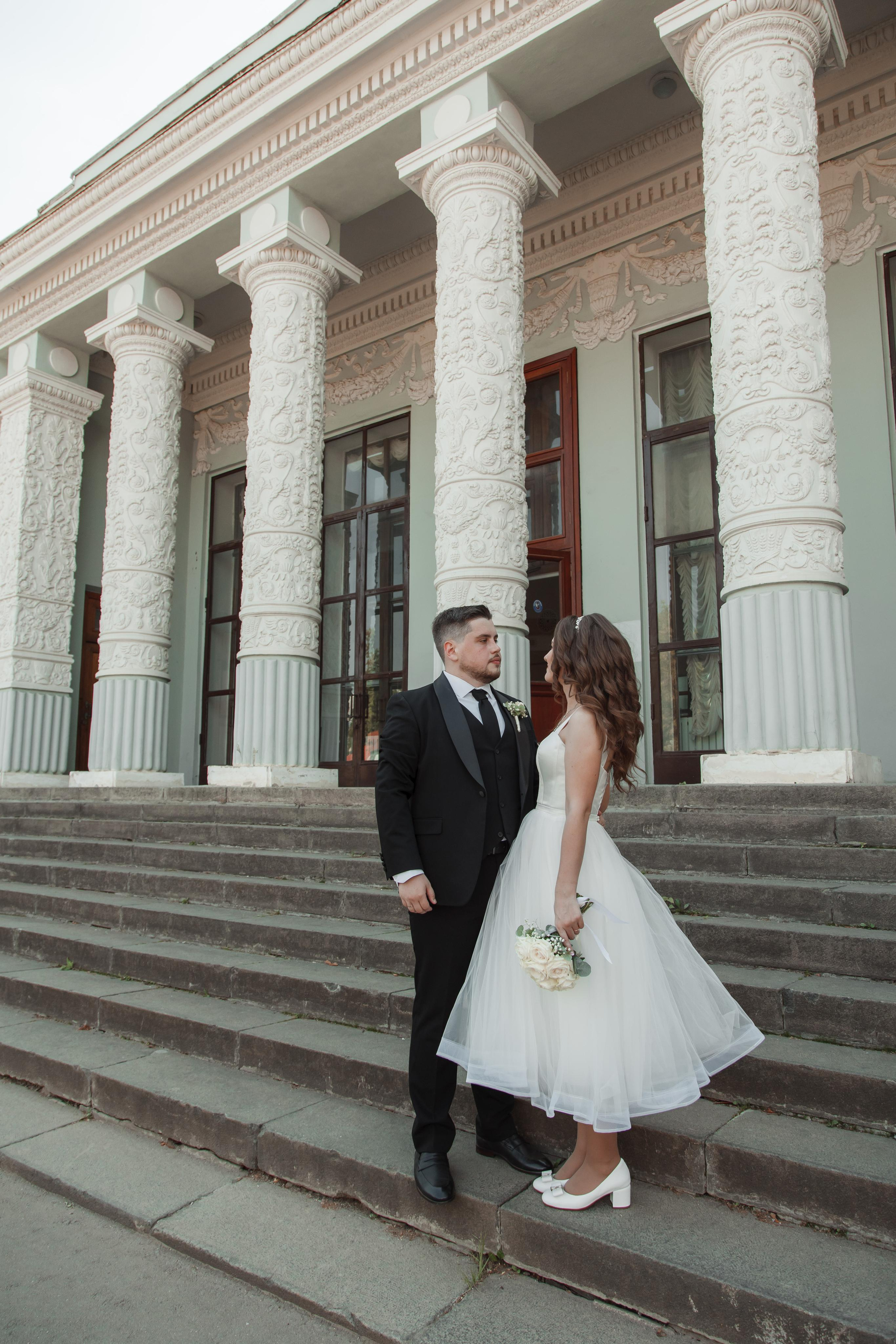 Рома и Оля, ЗАГС в г. Королев, прогулка по ВДНХ. Свадебный и репортажный фотограф (Москва, Королев и другие)