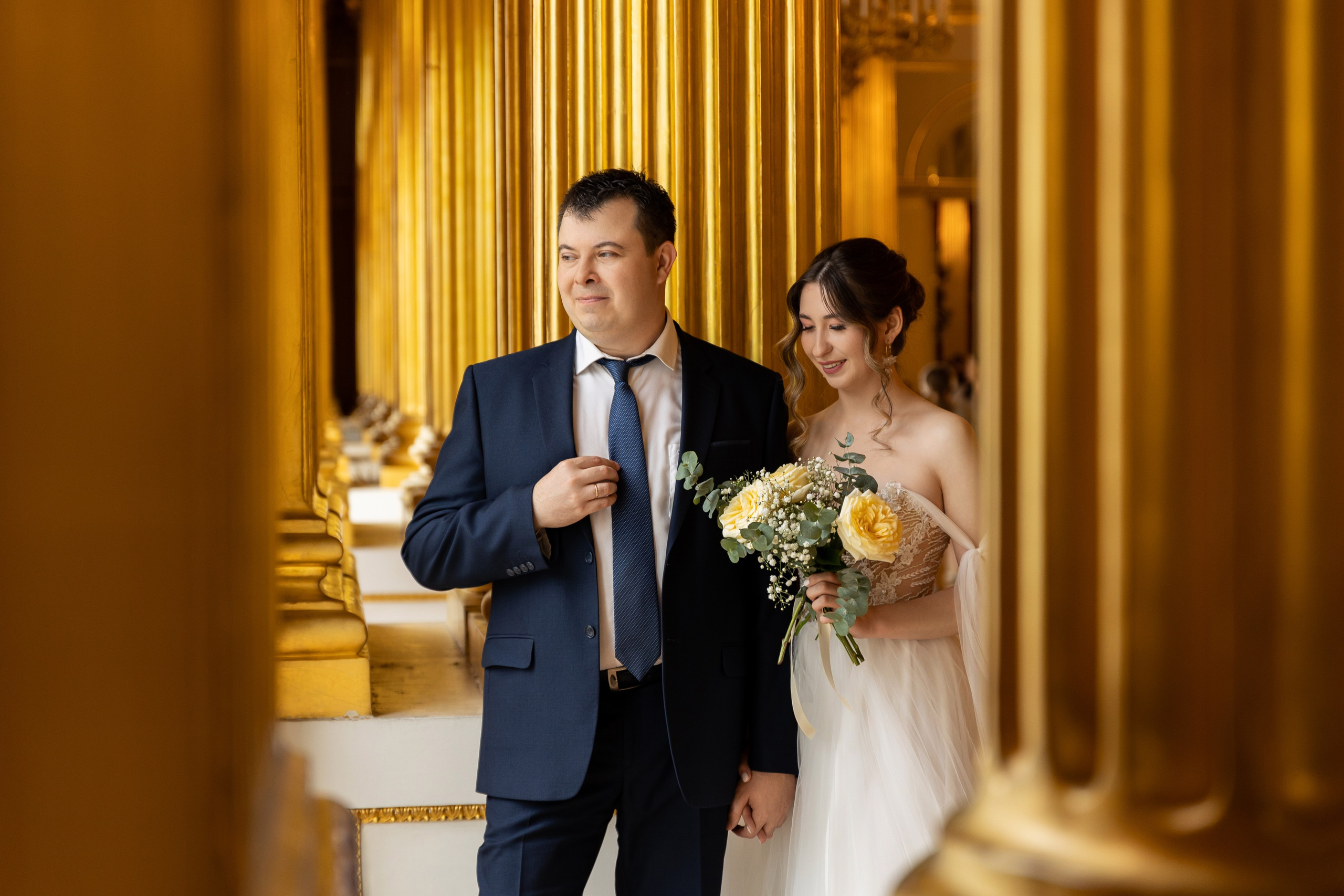 Свадебная фотосессия в Эрмитаже. Семейный и свадебный фотограф в Санкт-Петербурге Татьяна Швыкова