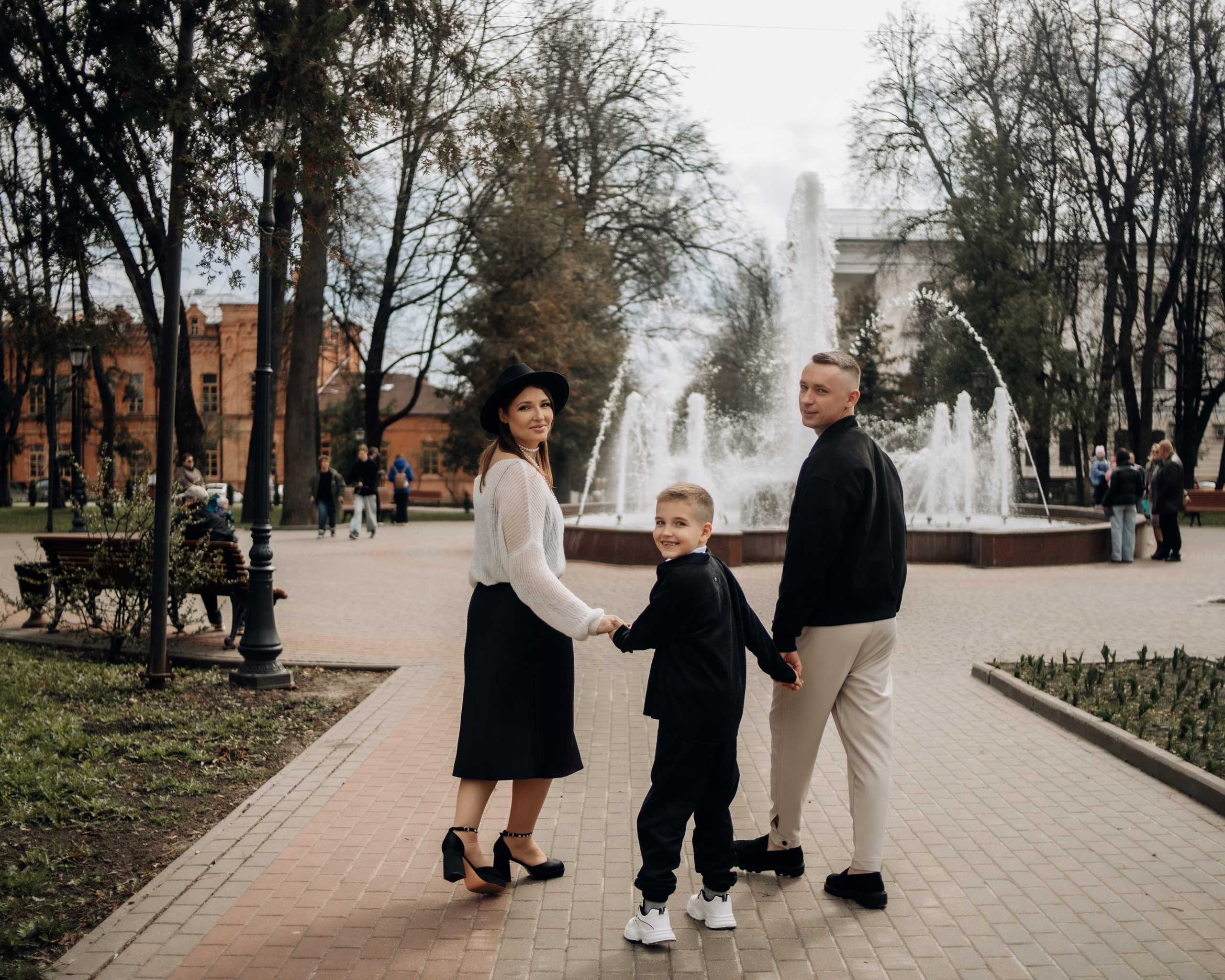 Евгения и её семья. Фотограф Брянск