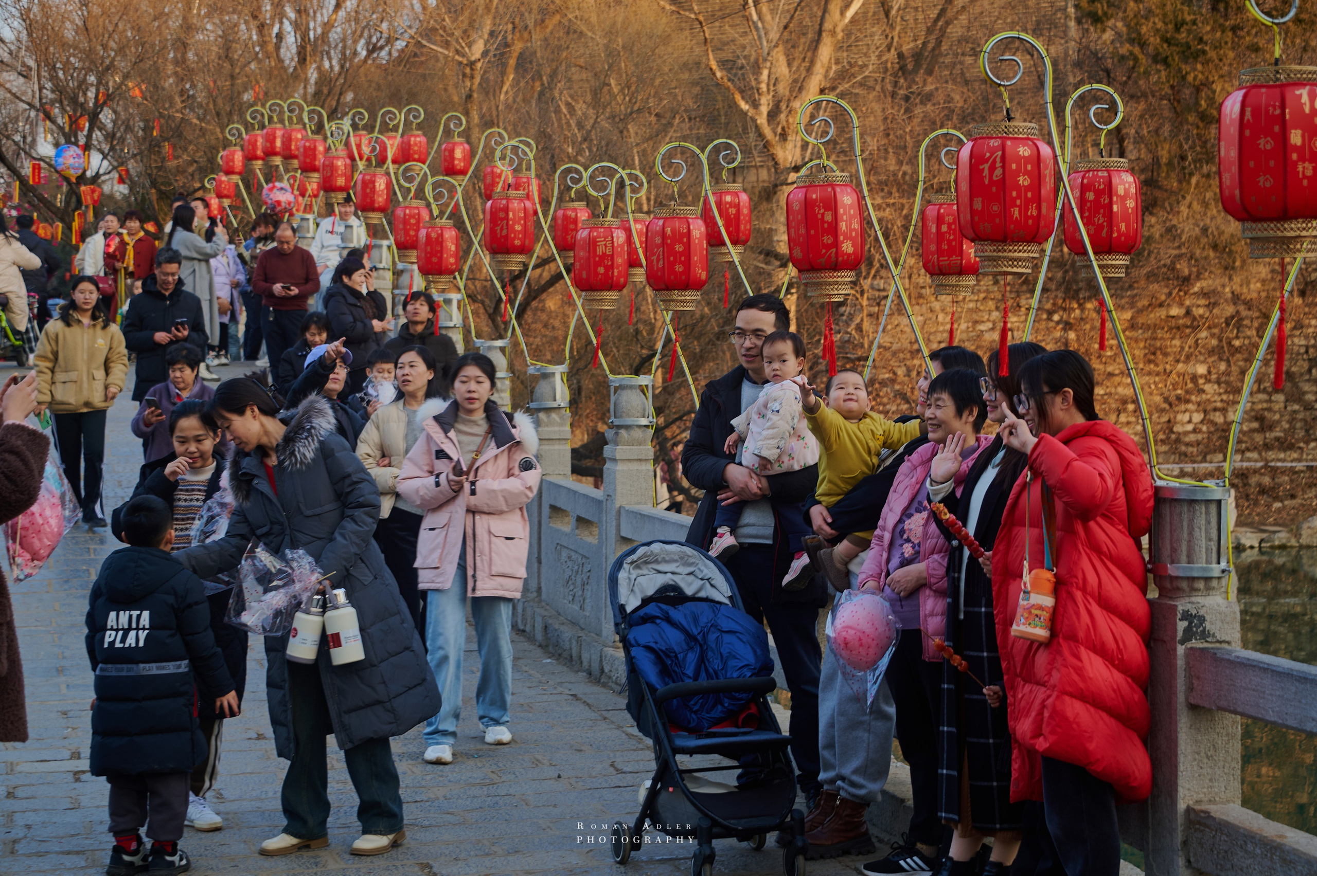 Городской парк Цинчжоу. Фотограф Роман Адлер