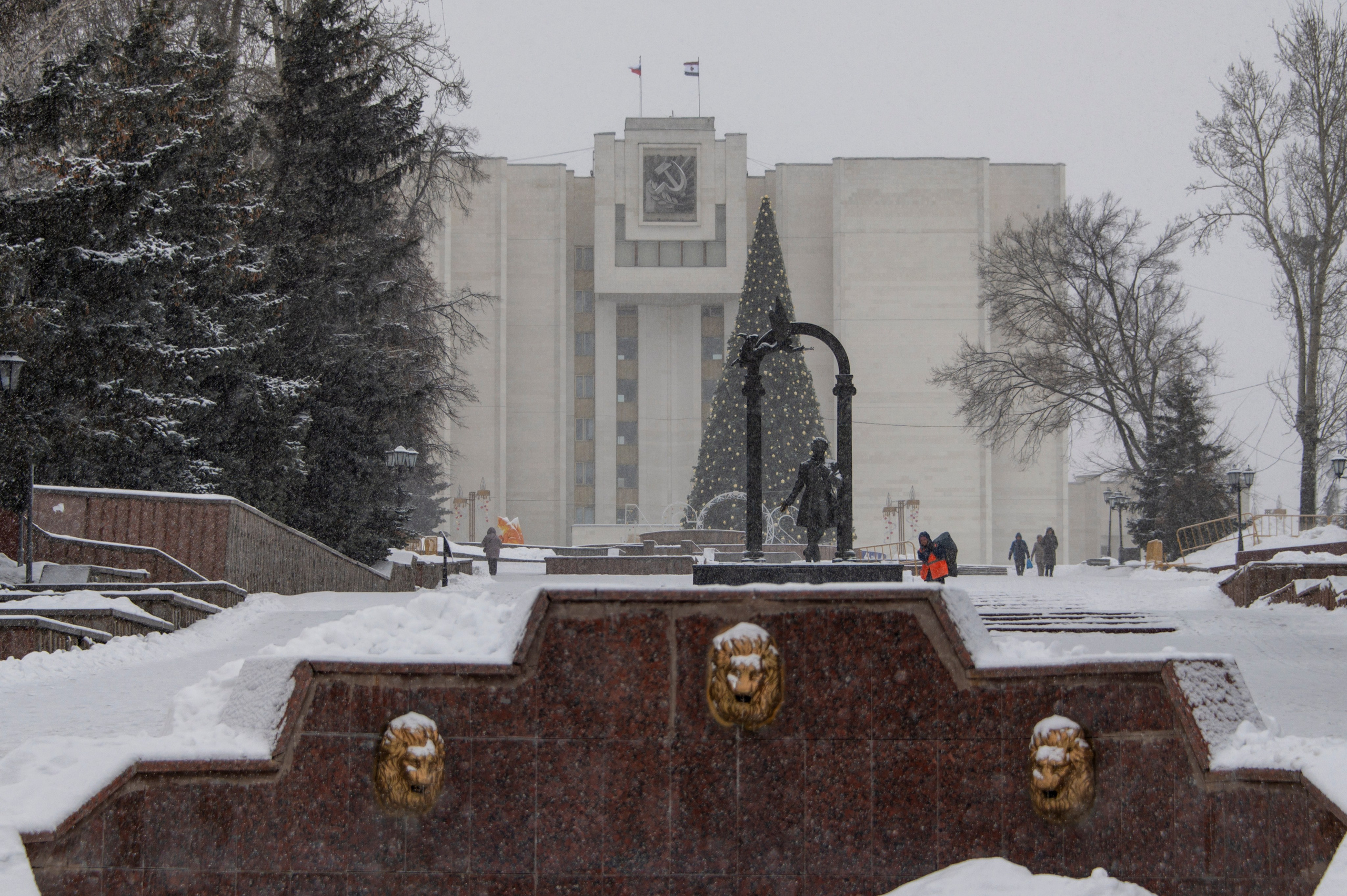 Саранск. Январь 2024. Фотограф Роман Адлер