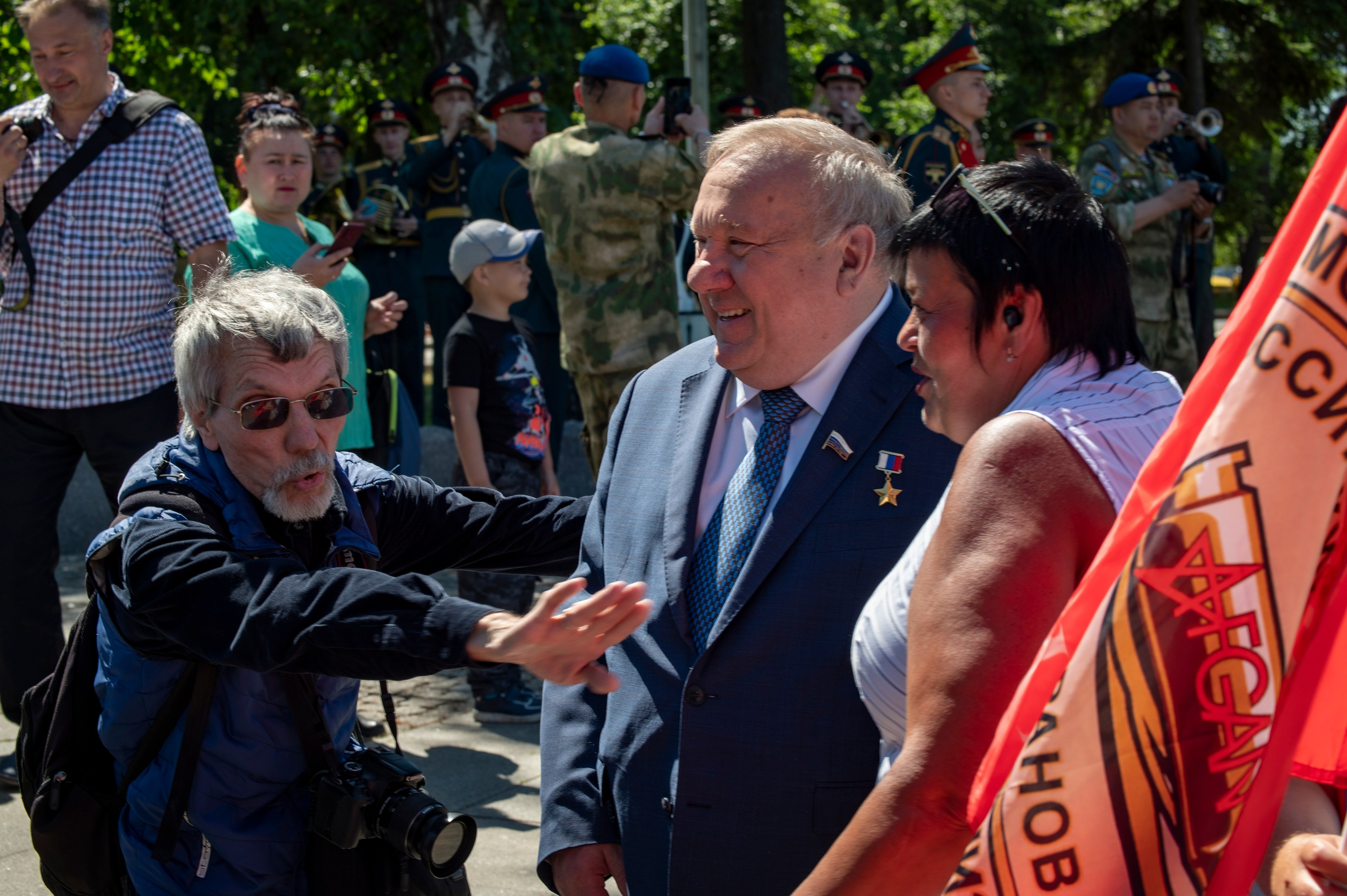 День ветеранов боевых действий 2022. Фотограф Роман Адлер