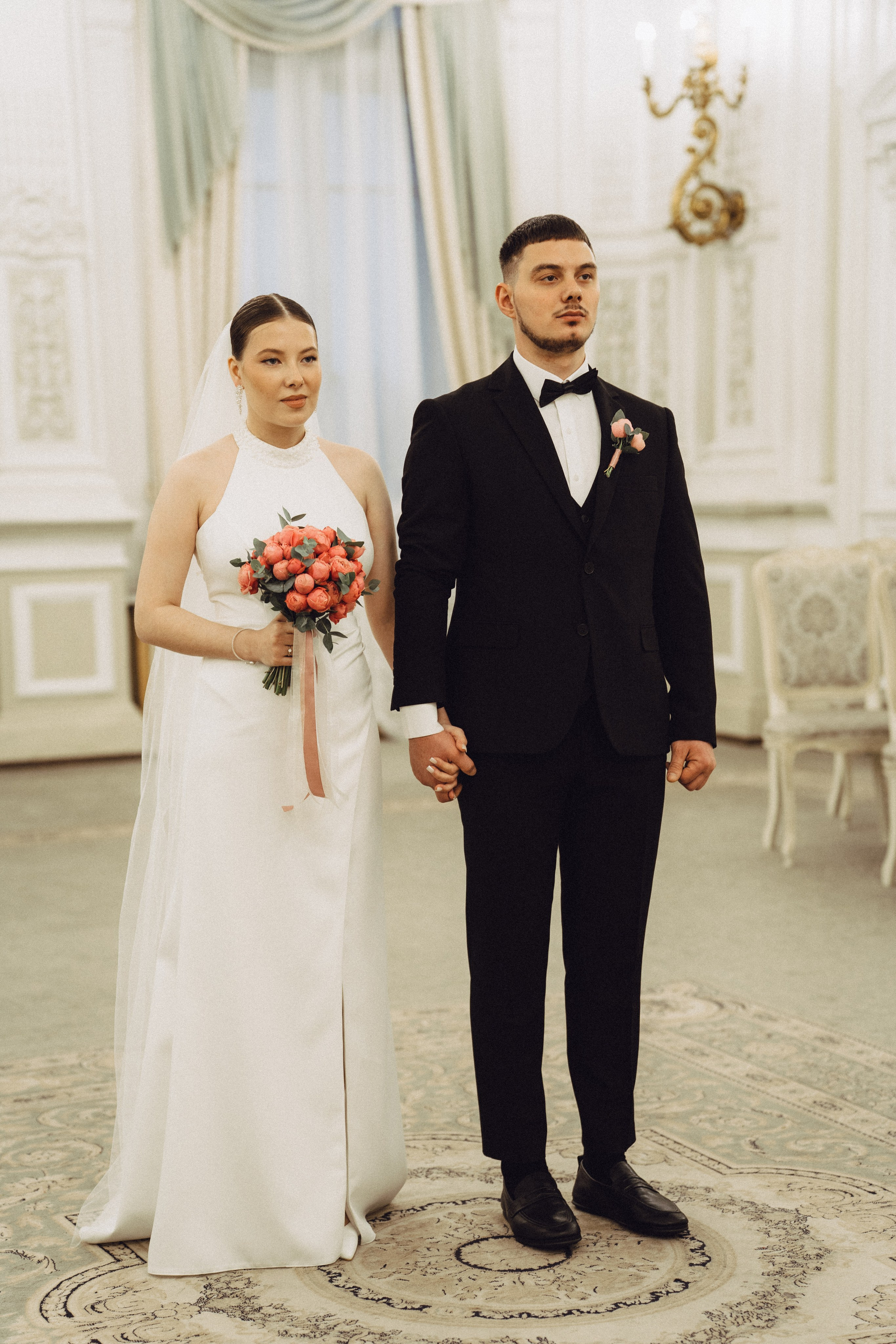 СВАДЕБНАЯ СЬЕМКА В ПЕВОМ ДВОРЦЕ БРАКОСОЧЕТАНИЯ. Профессиональный фотограф, Санкт-Петербург — Виктория Богомолова