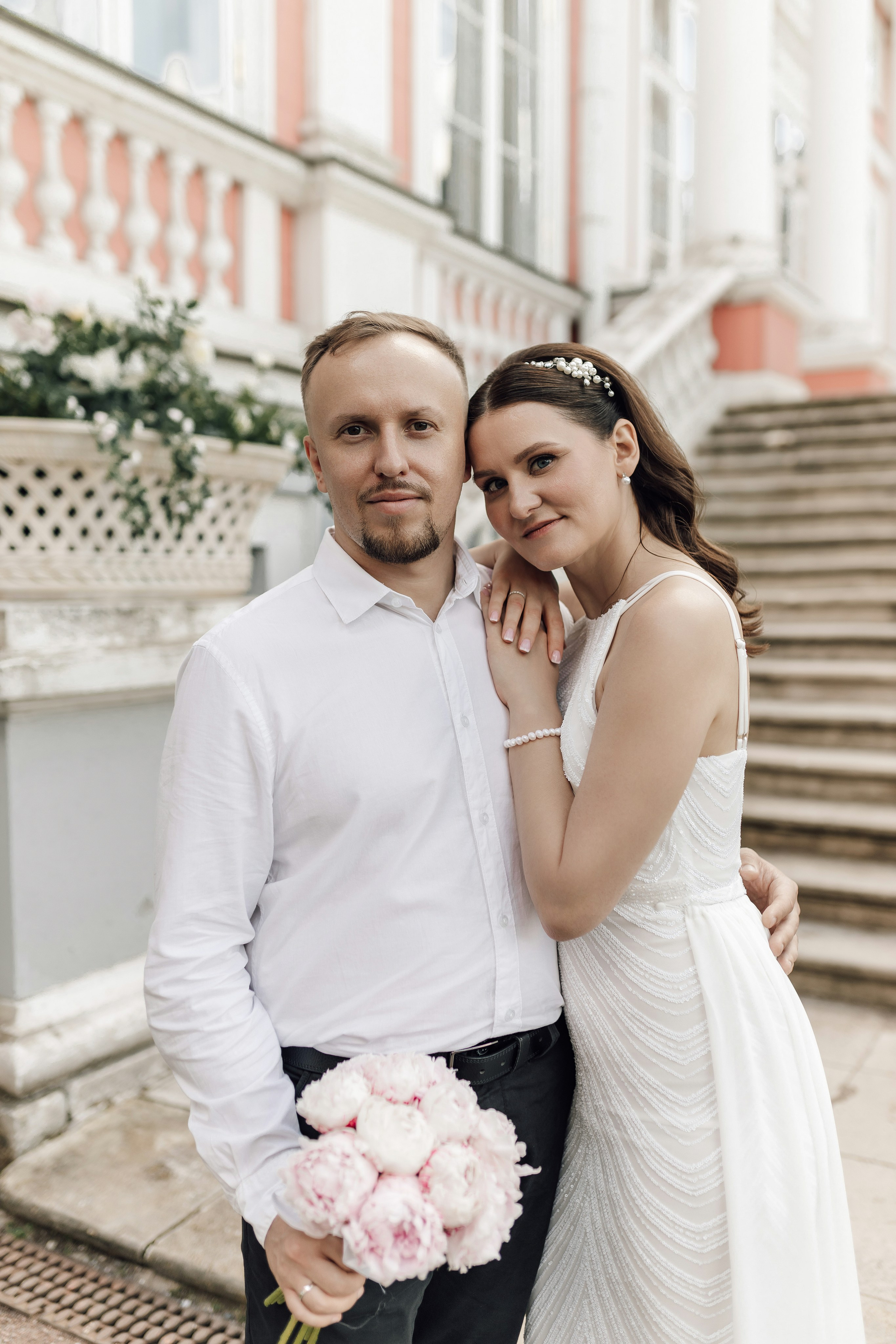 Сергей & Татьяна (Грибоедовский загс и прогулка в Кусково). Фотограф в Москве Юлия Хамзина