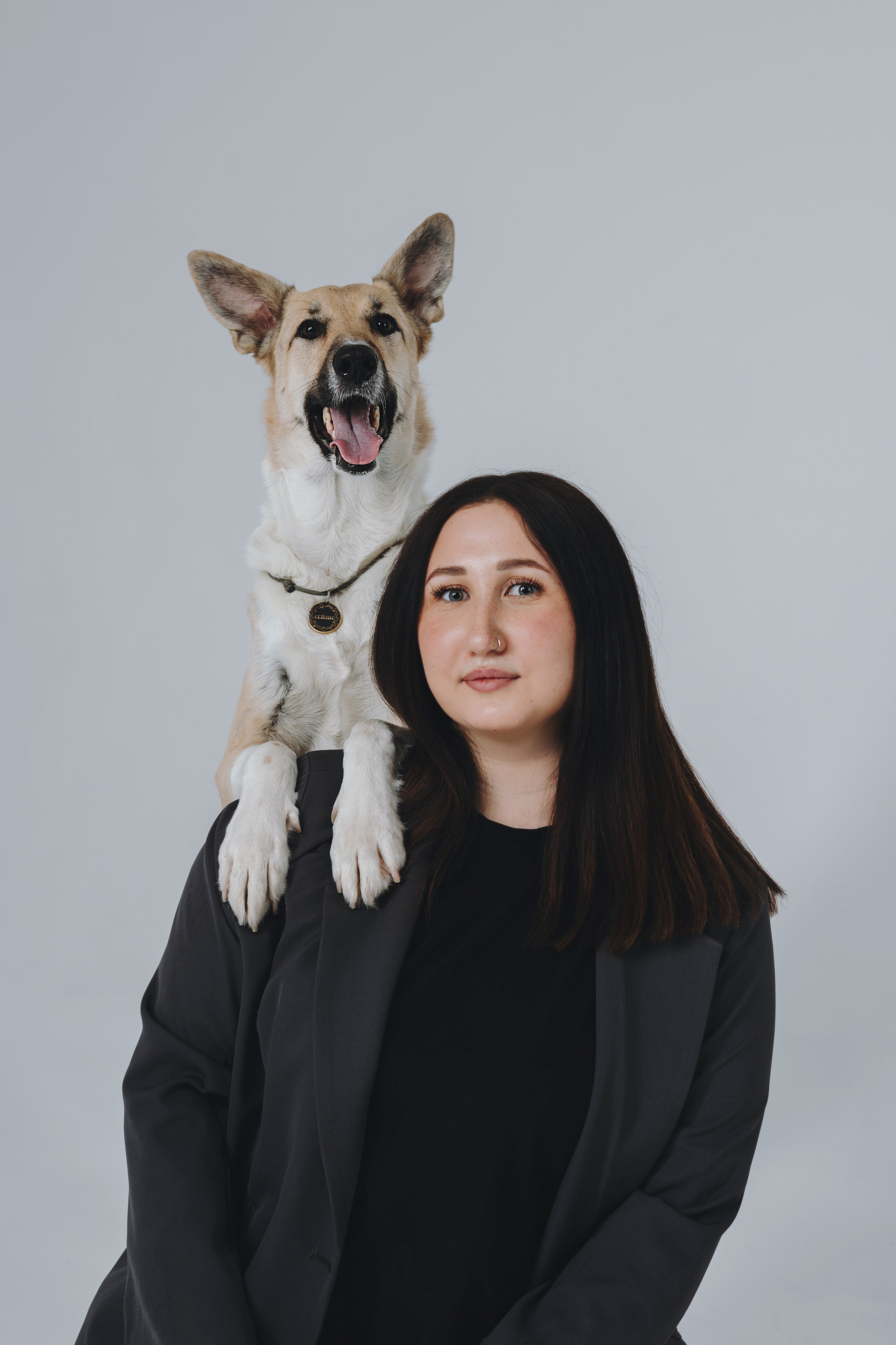 Анна и Бейлис. Фотограф — анималист Владивосток, Алина