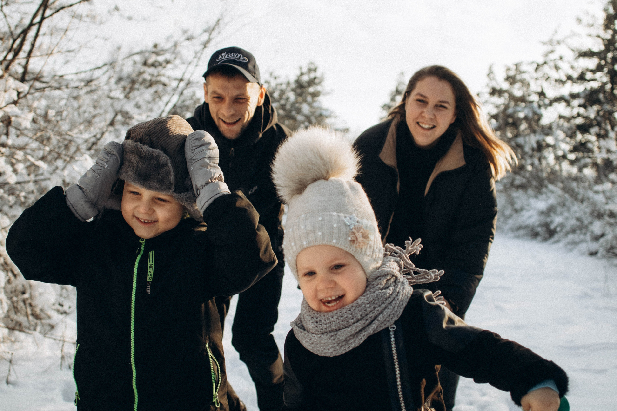Зима. Семейный фотограф Наталия Демченко, Краснодар