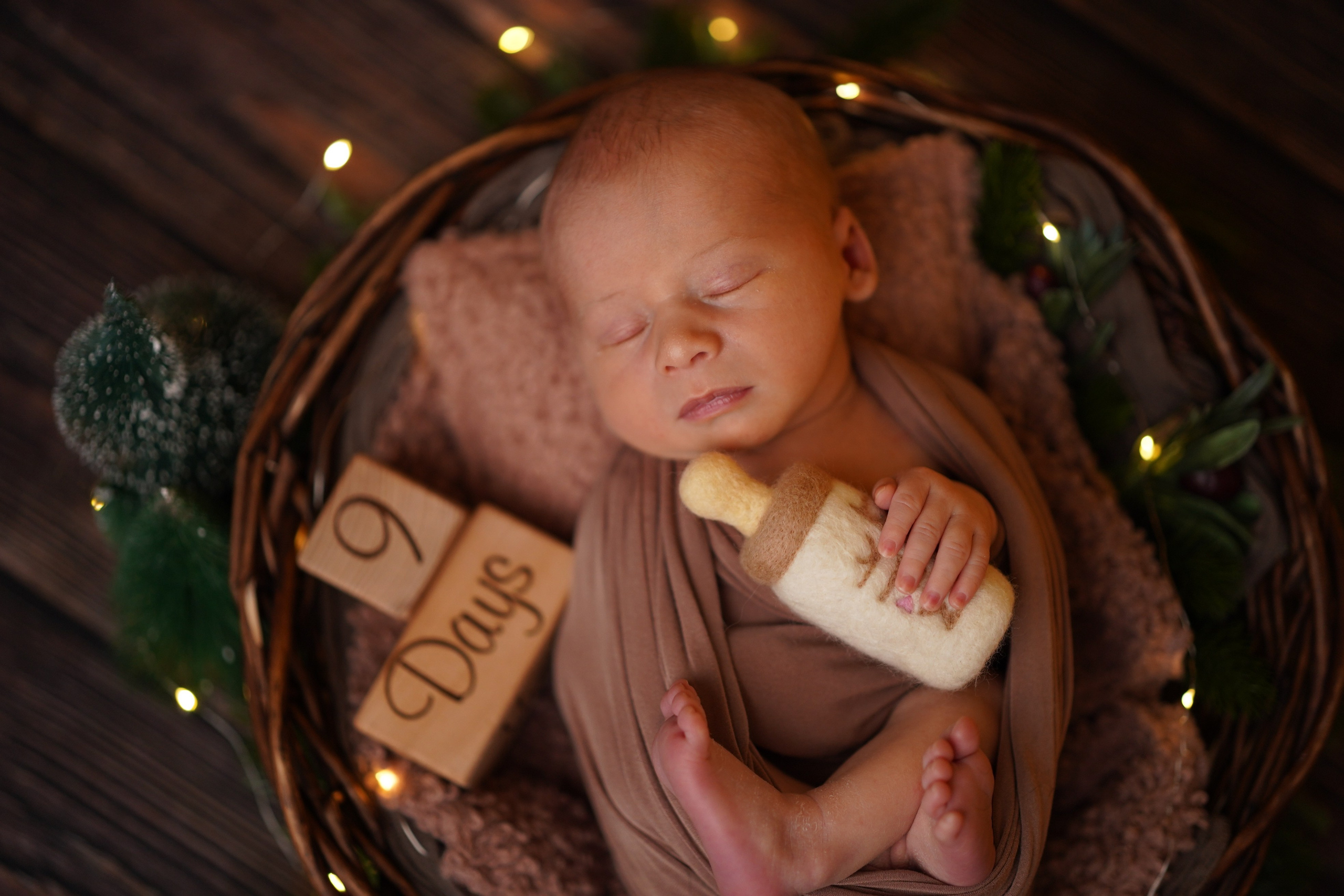 Николай 9 дней. Фотограф новорожденных в Нижнем Новгороде Сергеева Оксана