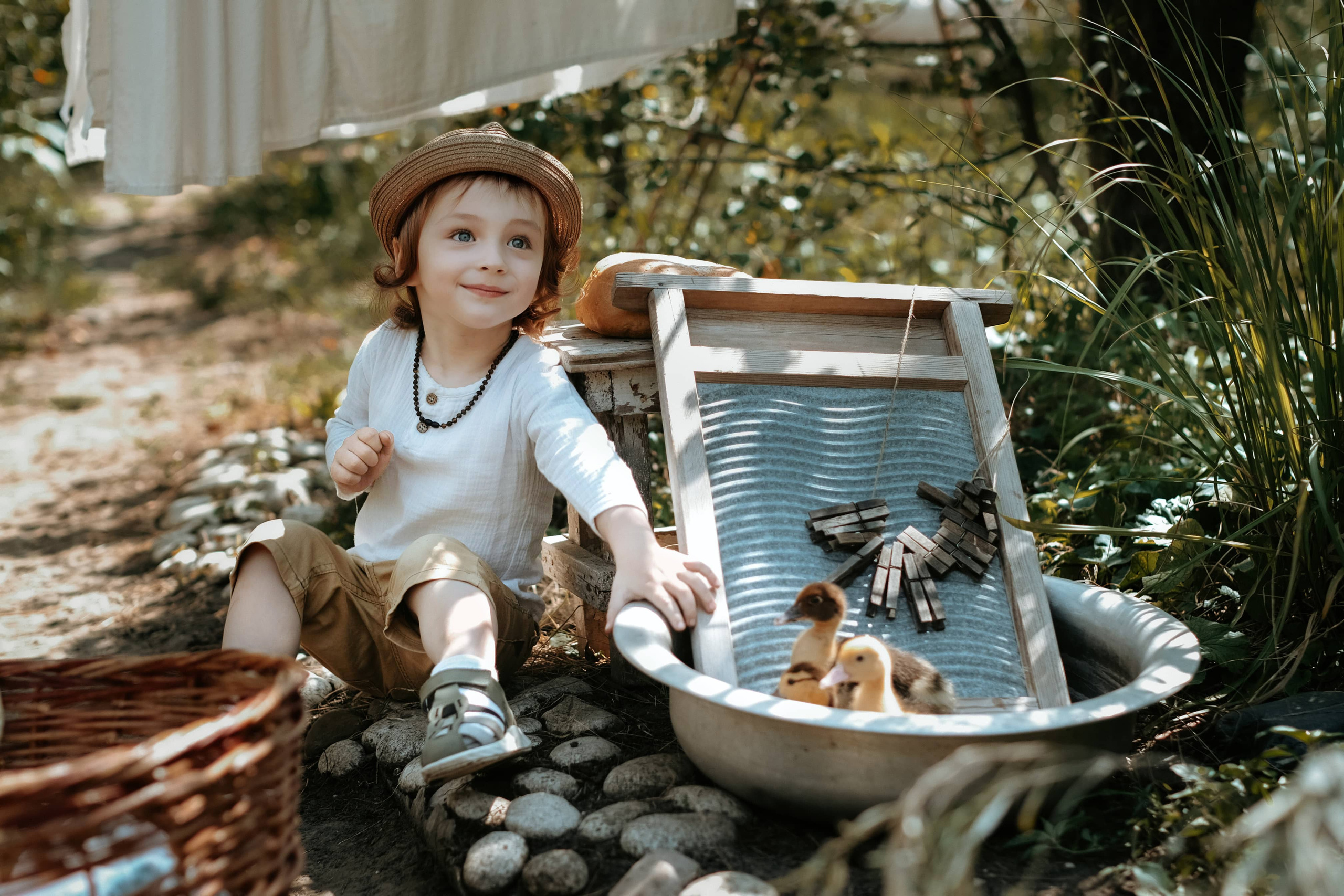 Фотосессия с утятами. Семейный и детский фотограф в Ростове-на-Дону Ольга Есенина