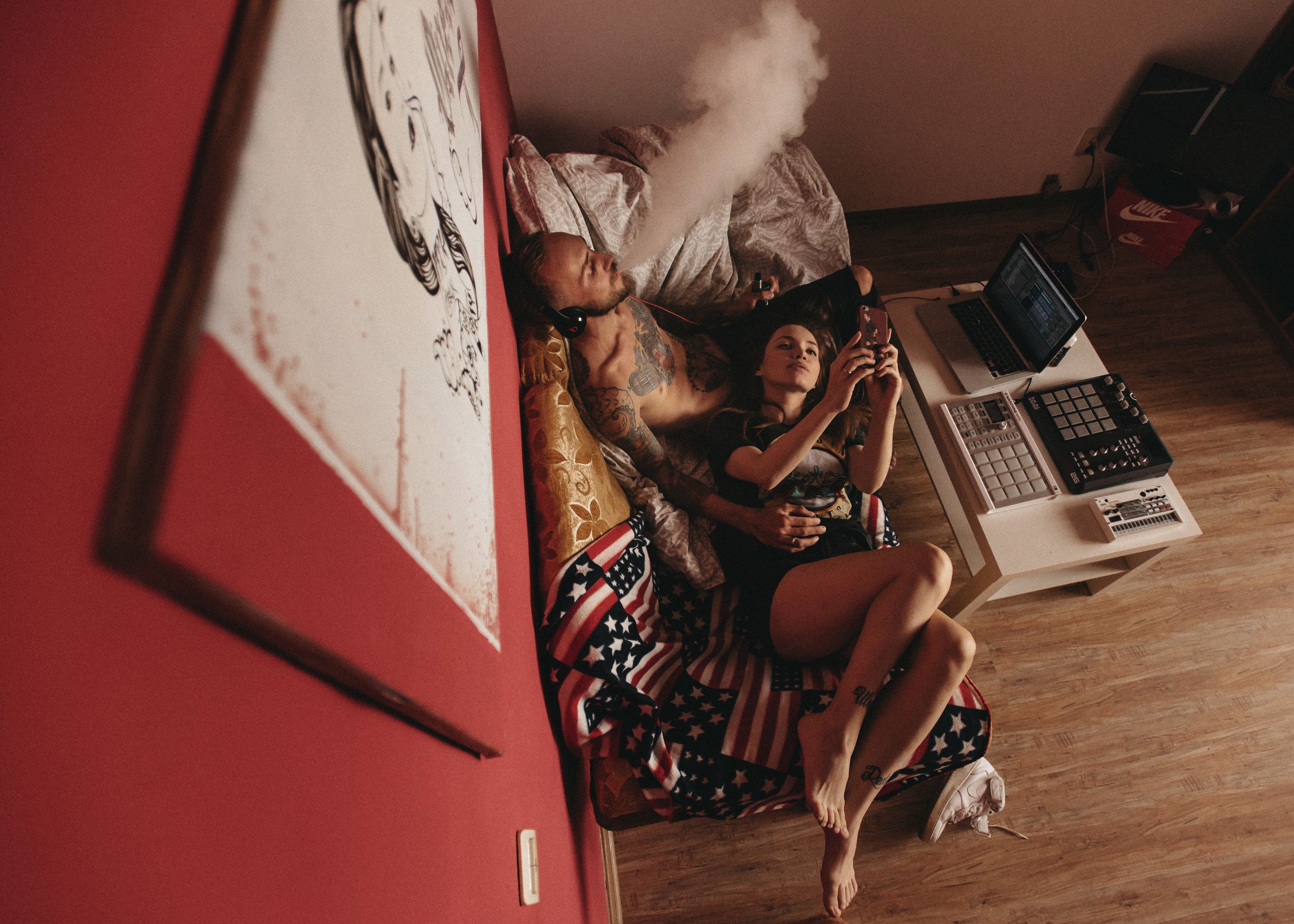 Кофе, дым и Рок-н-Ролл. Свадебный фотограф Анжелика Сариева