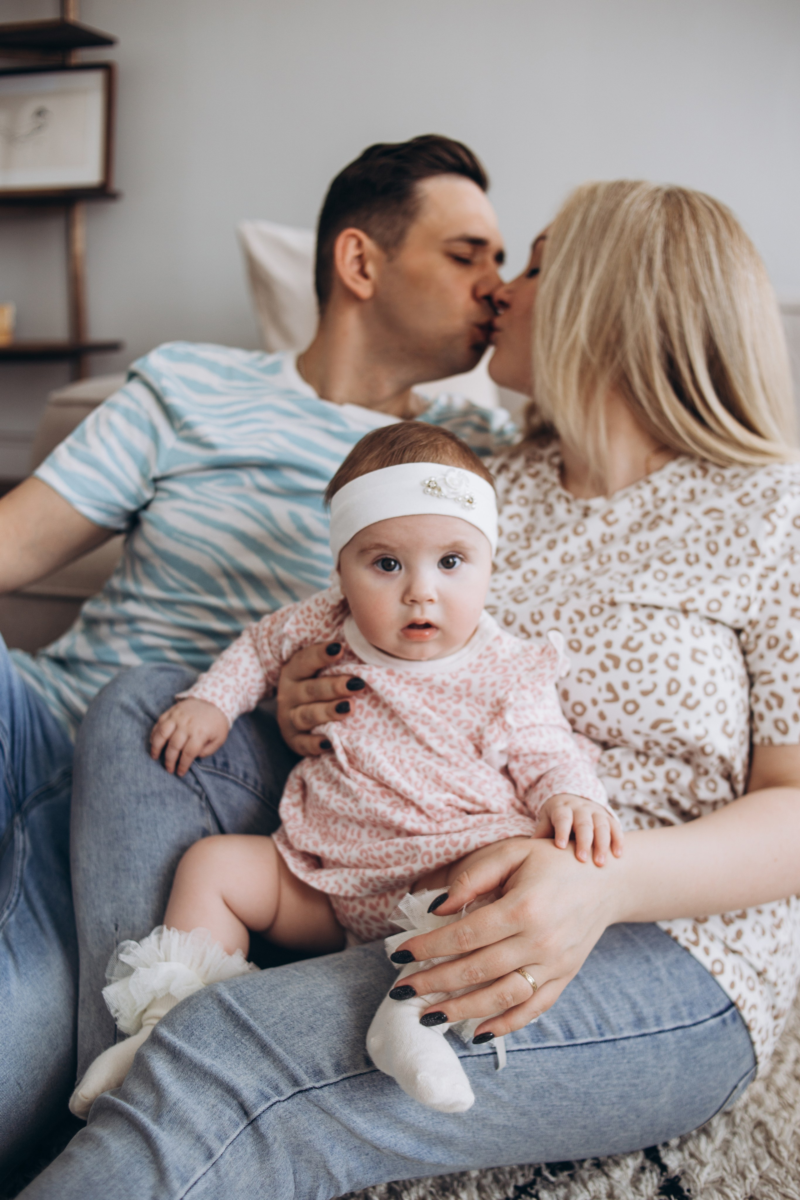 Оля с семьей. Фотограф Брянск