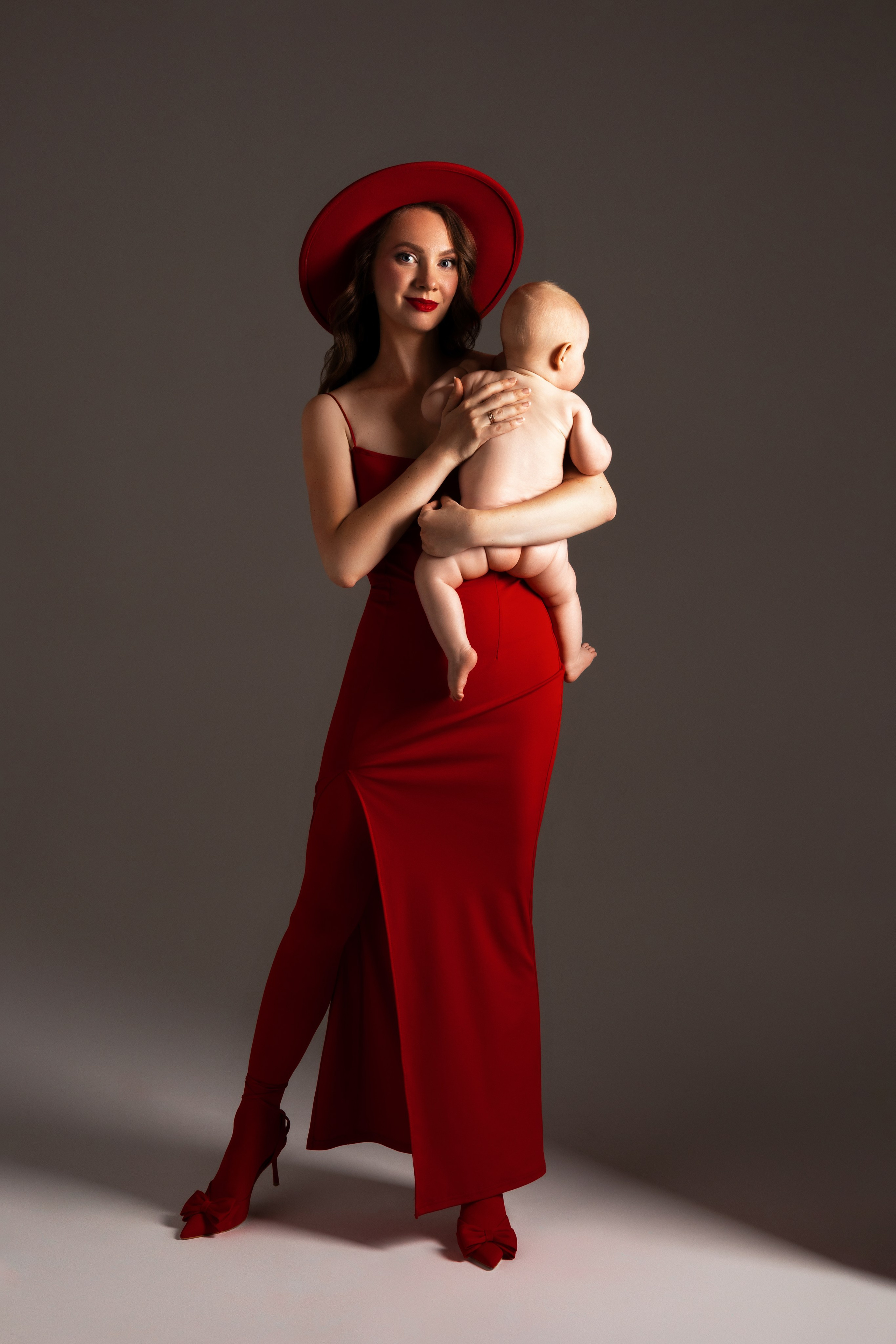 Мама и малыш. Фотограф беременности, фотограф новорожденных Анна Нельзина