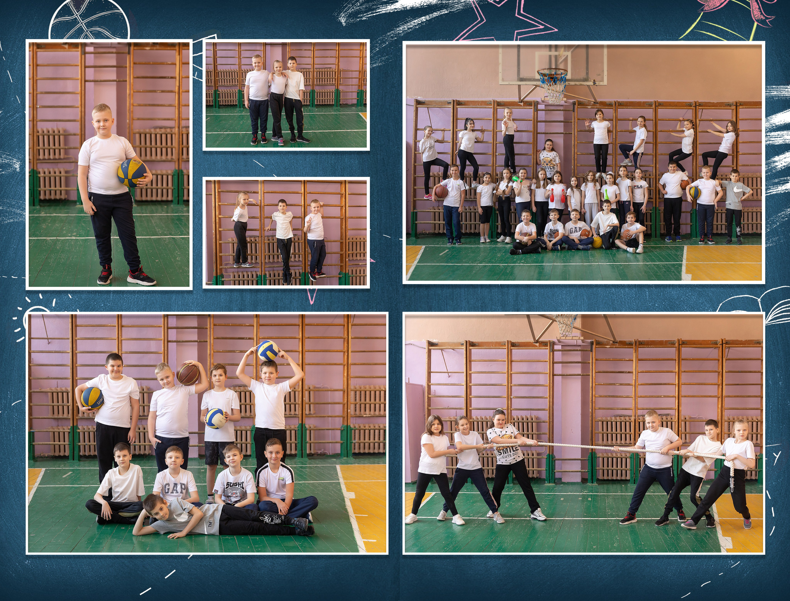 СОШ 5 разворотов индивидуальная. Семейный и индивидуальный фотограф в Химках и Москве