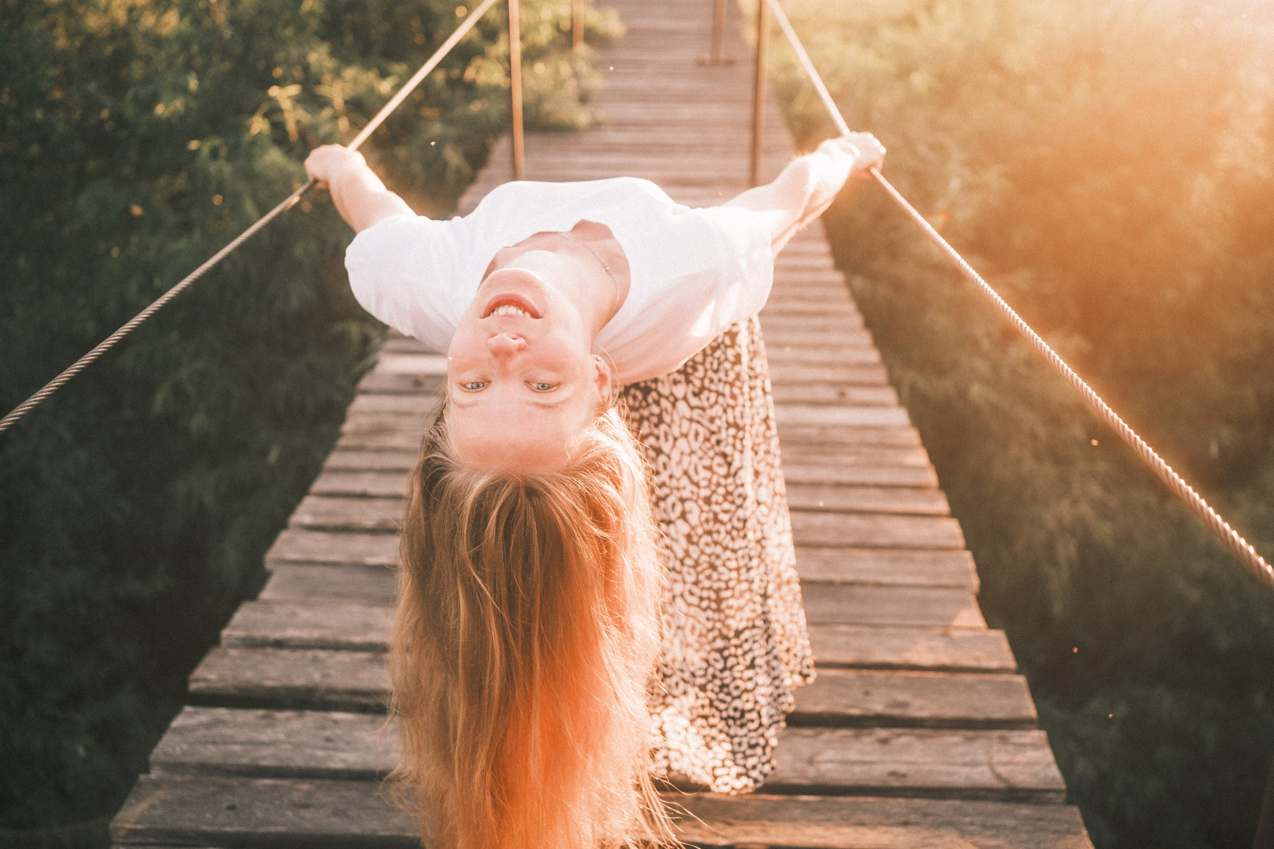 Полина на мосту. Фотограф в Москве Максим Скоробогатов