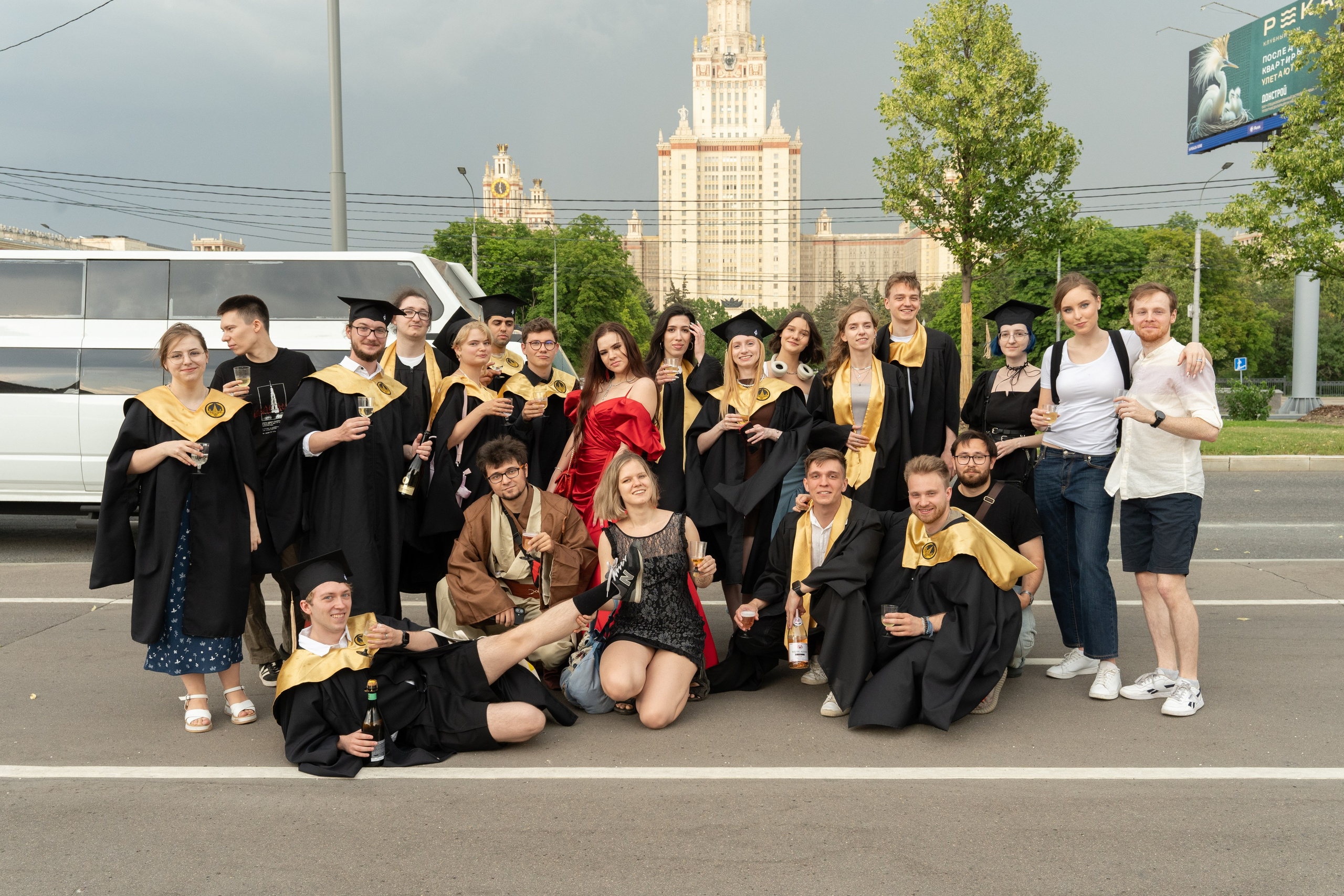 Выпускной МГУ. Photographer | Moscow | Daria Novikova