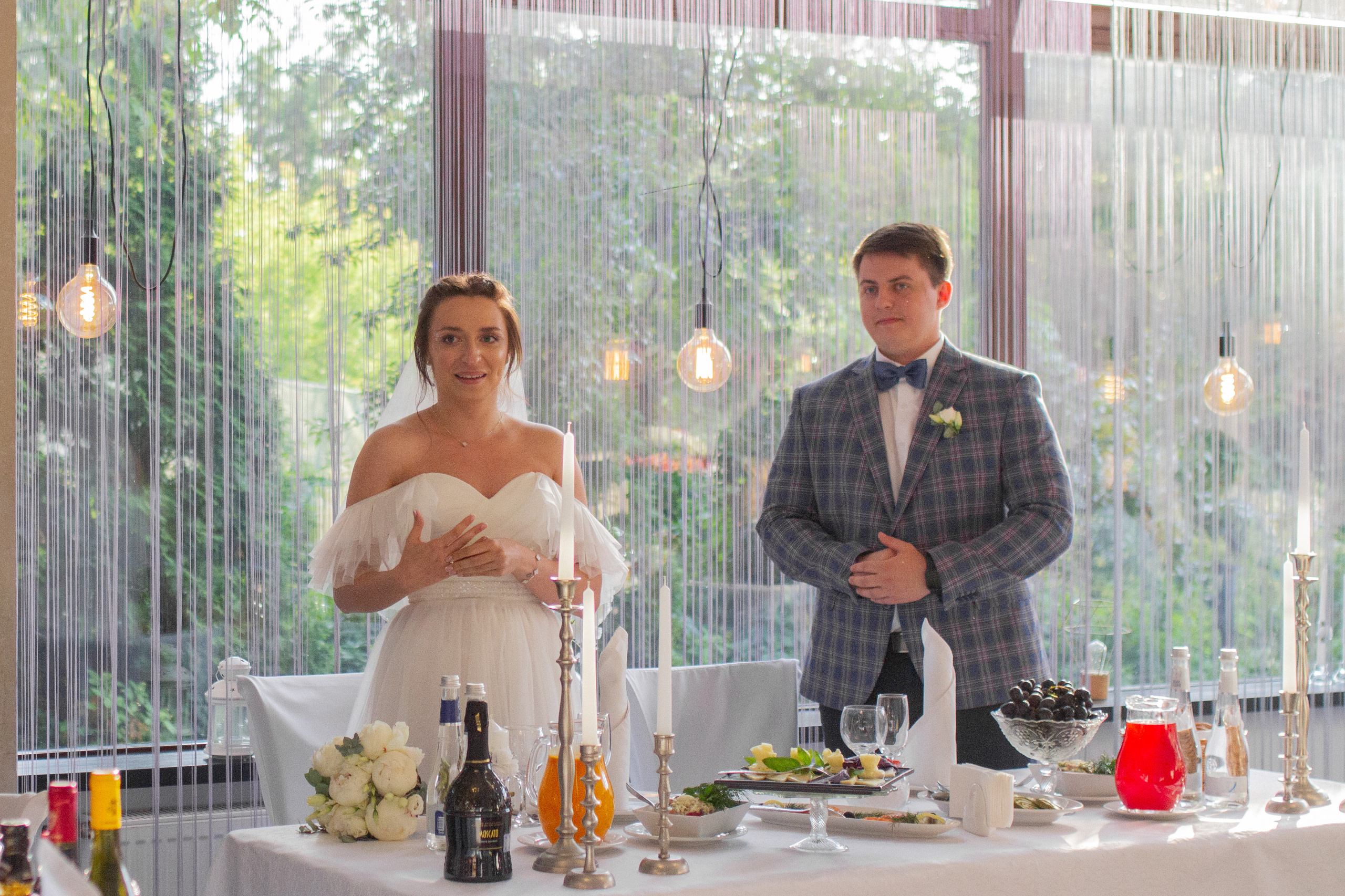 Кристина и Максим. Ресторан. Главная