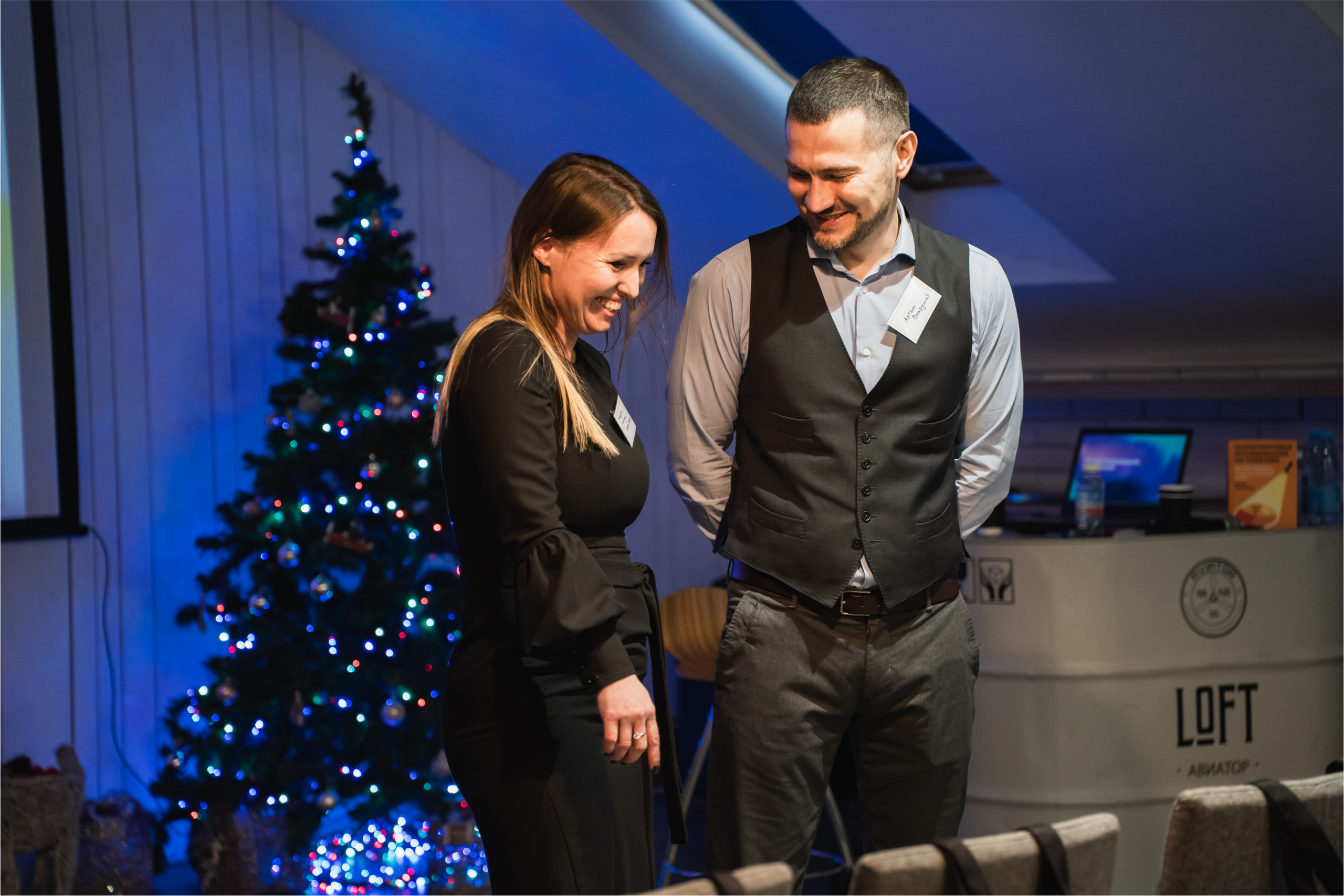 Бизнес встреча, лекция, фуршет МИФ. Репортажный фотограф Анастасия Рубцова