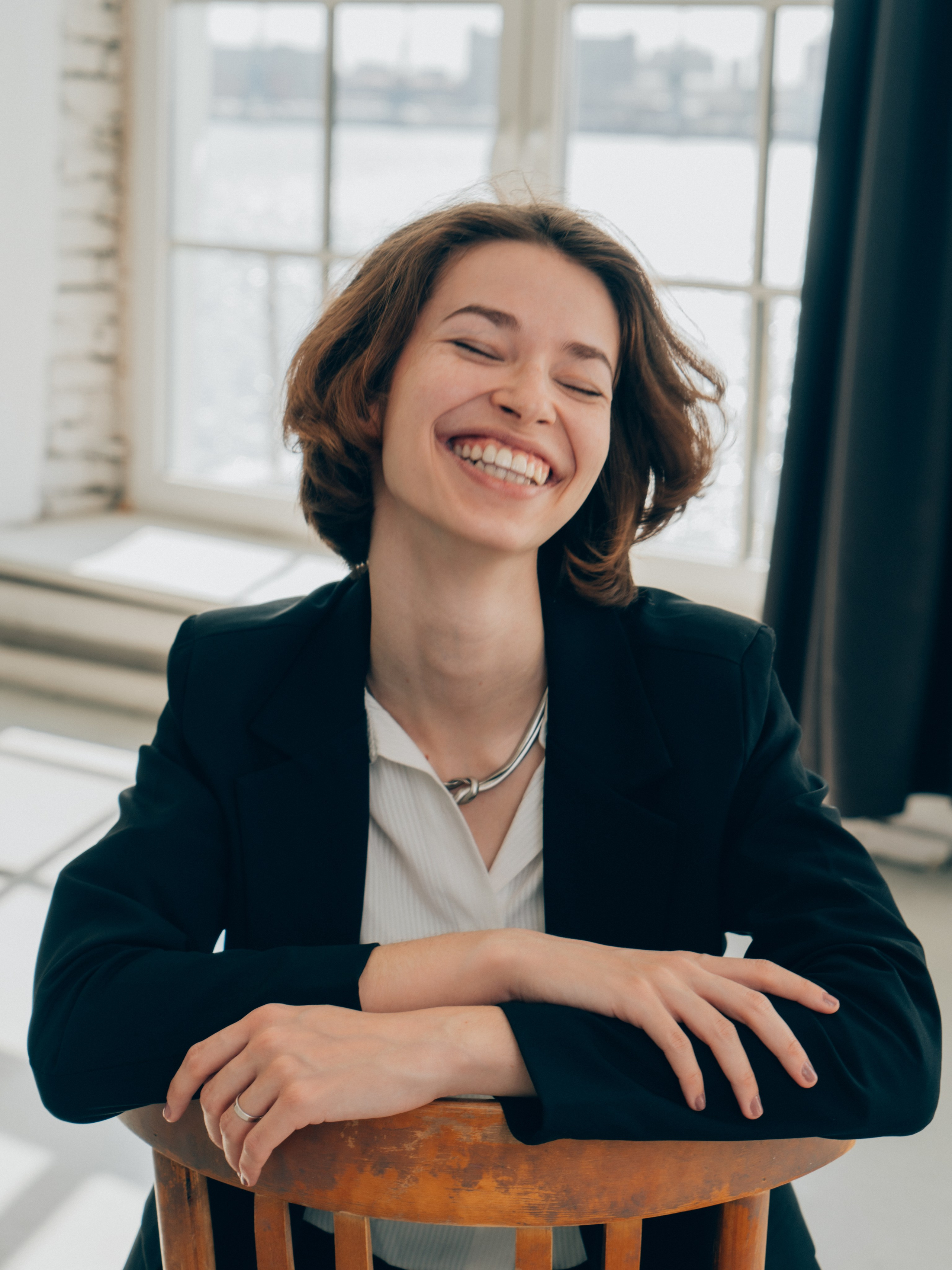 Портретная фотосессия для Полины в фотостудии. Светлана Гопанюк. Портретный фотограф. Санкт-Петербург. СПб