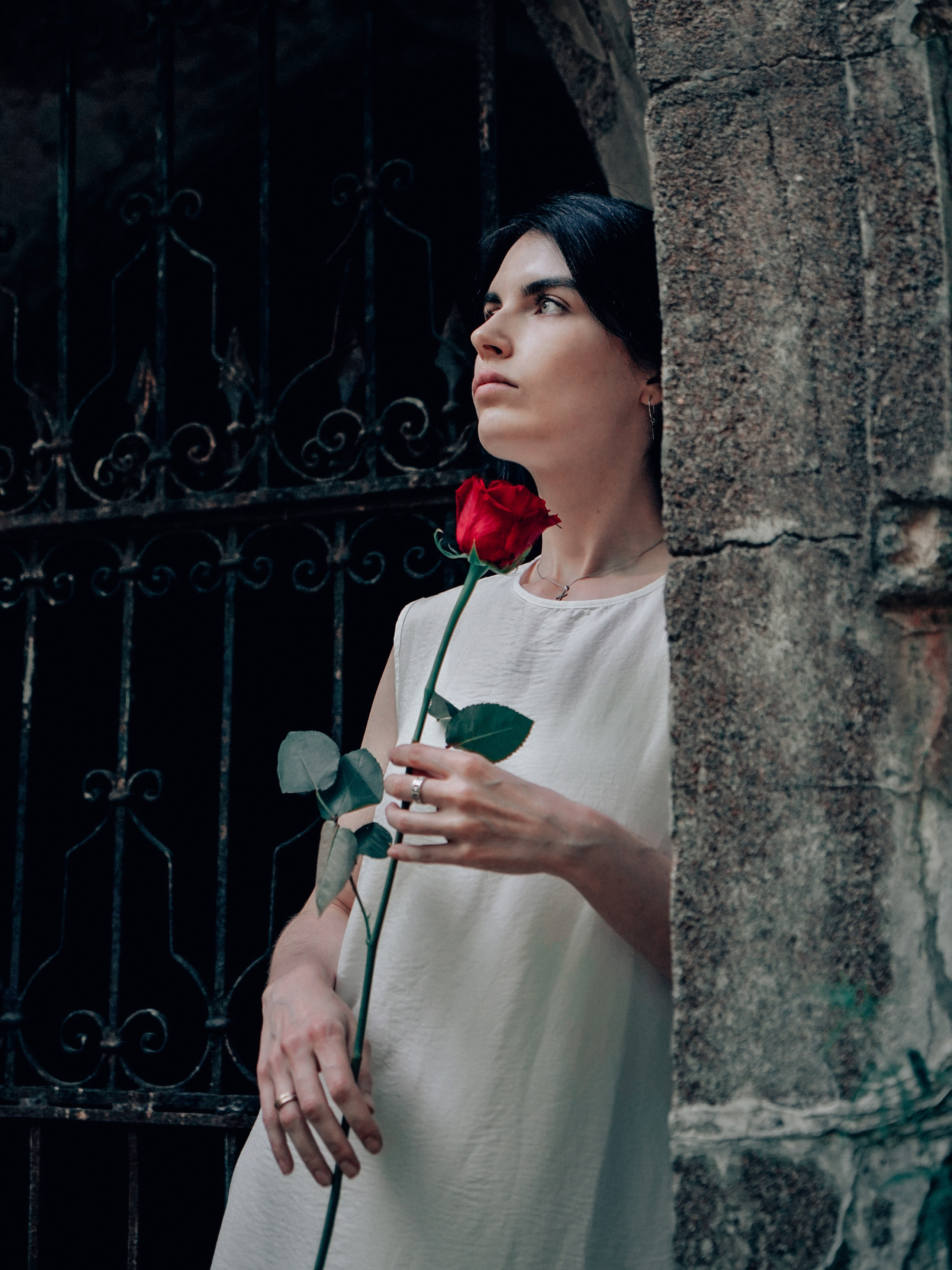 Творческая фотосессия на кладбище в Санкт-Петербурге для Лены. Светлана Гопанюк. Портретный фотограф. Санкт-Петербург. СПб