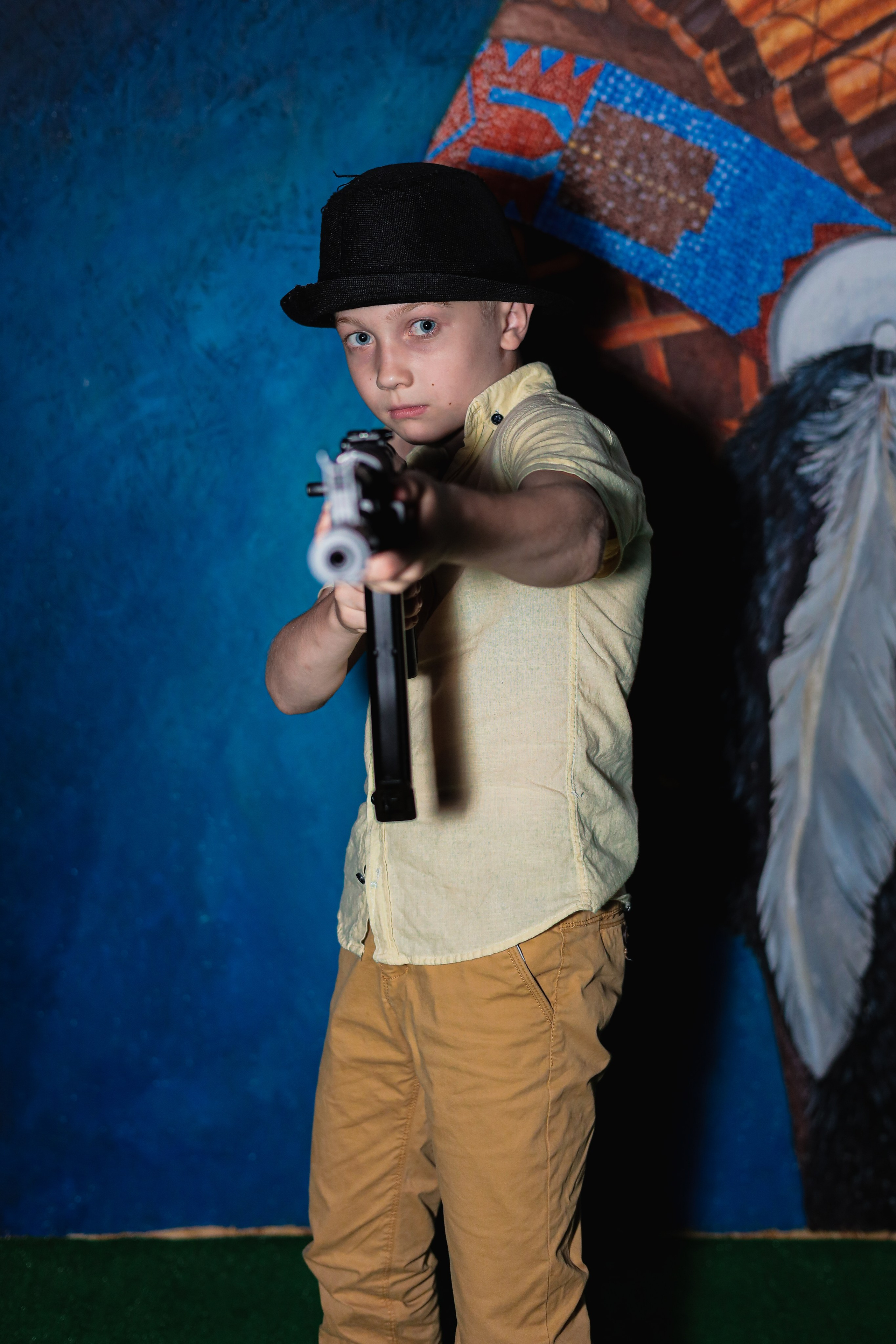 День рождение в стрелковом клубе. Фотограф Надршина Лилия