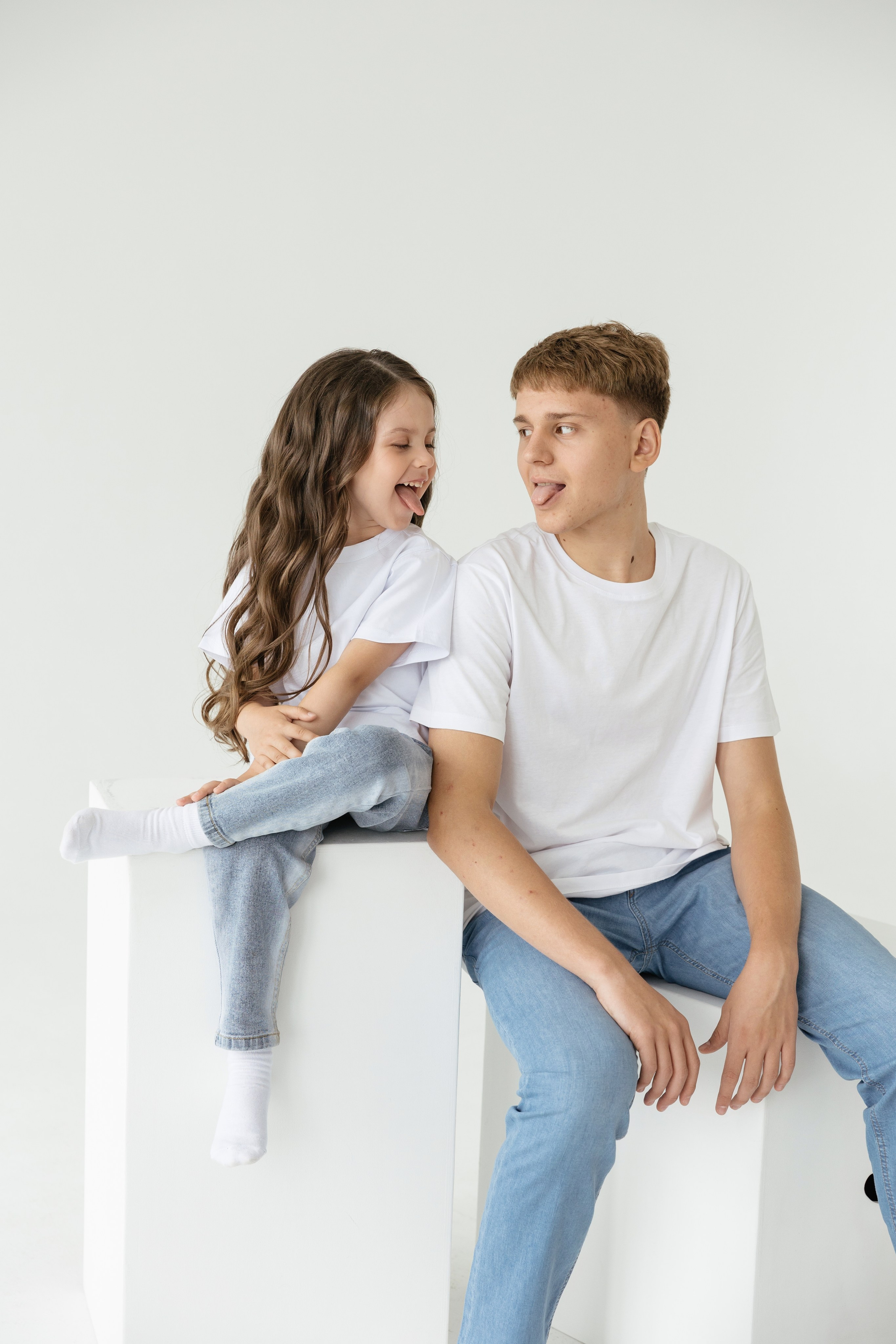 Семейная фотосессия в студии. Семейный и детский фотограф, визуальный гид, декоратор в Москве