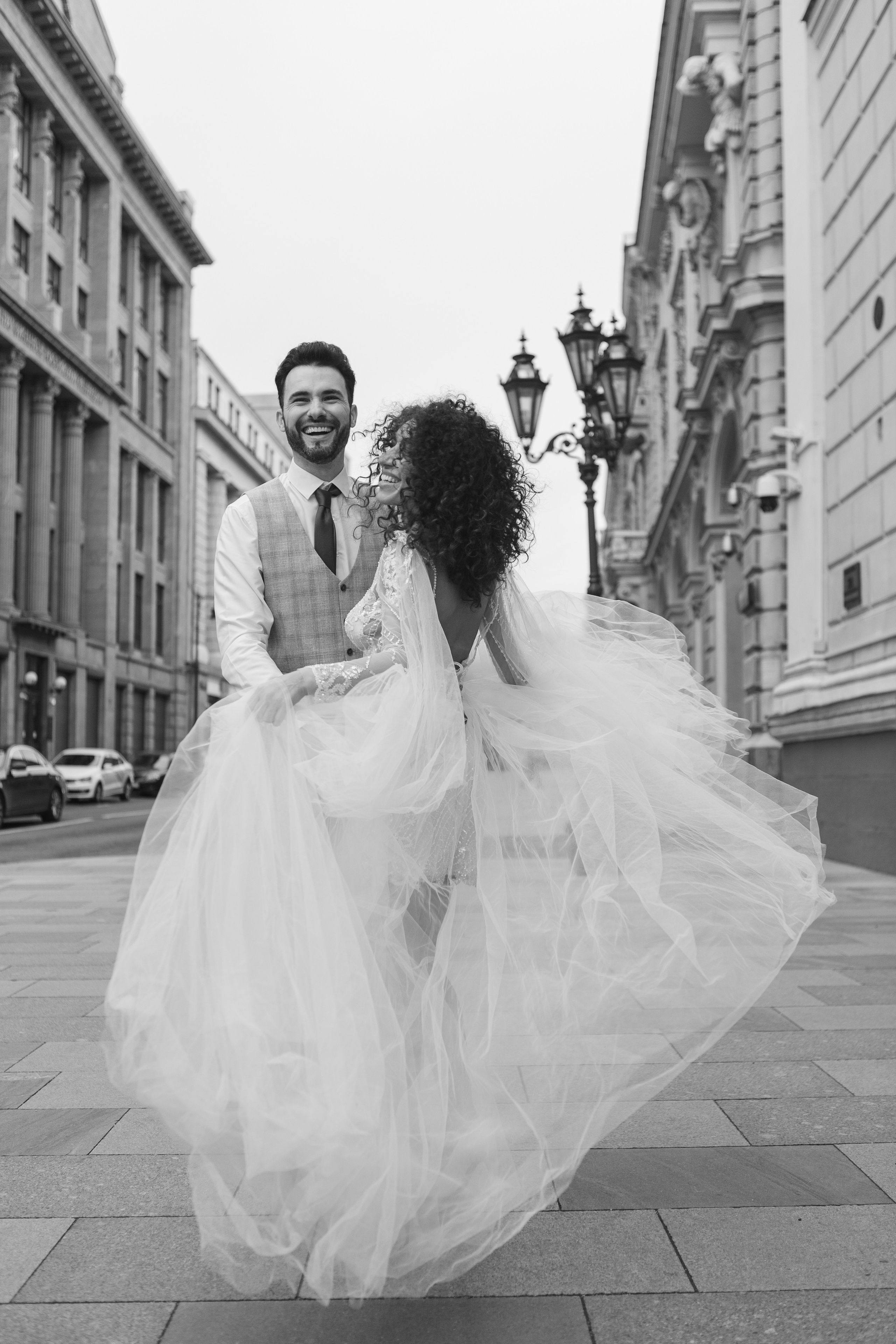 Свадебная фотосессия в центре Москвы