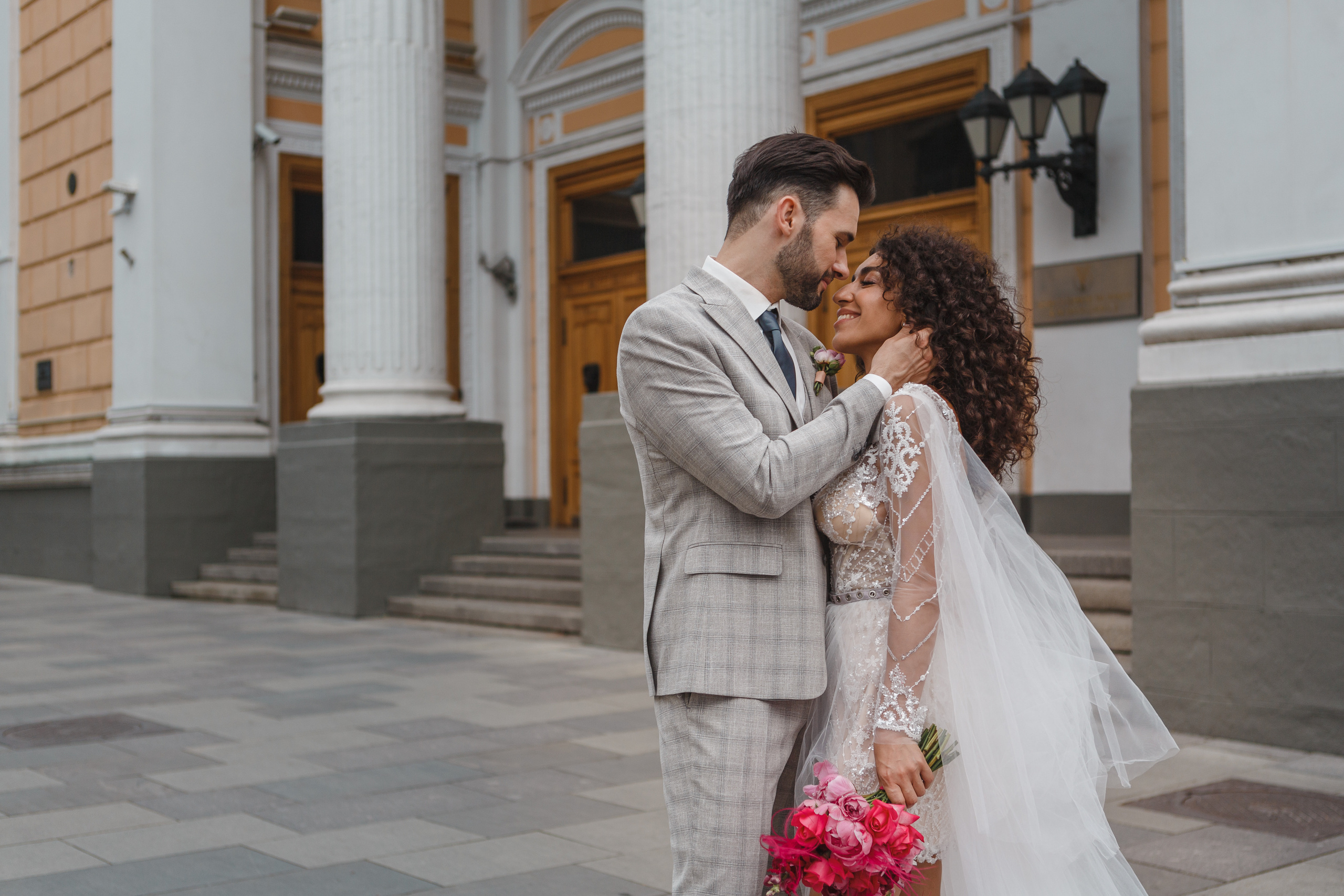 Свадебная фотосессия в центре Москвы