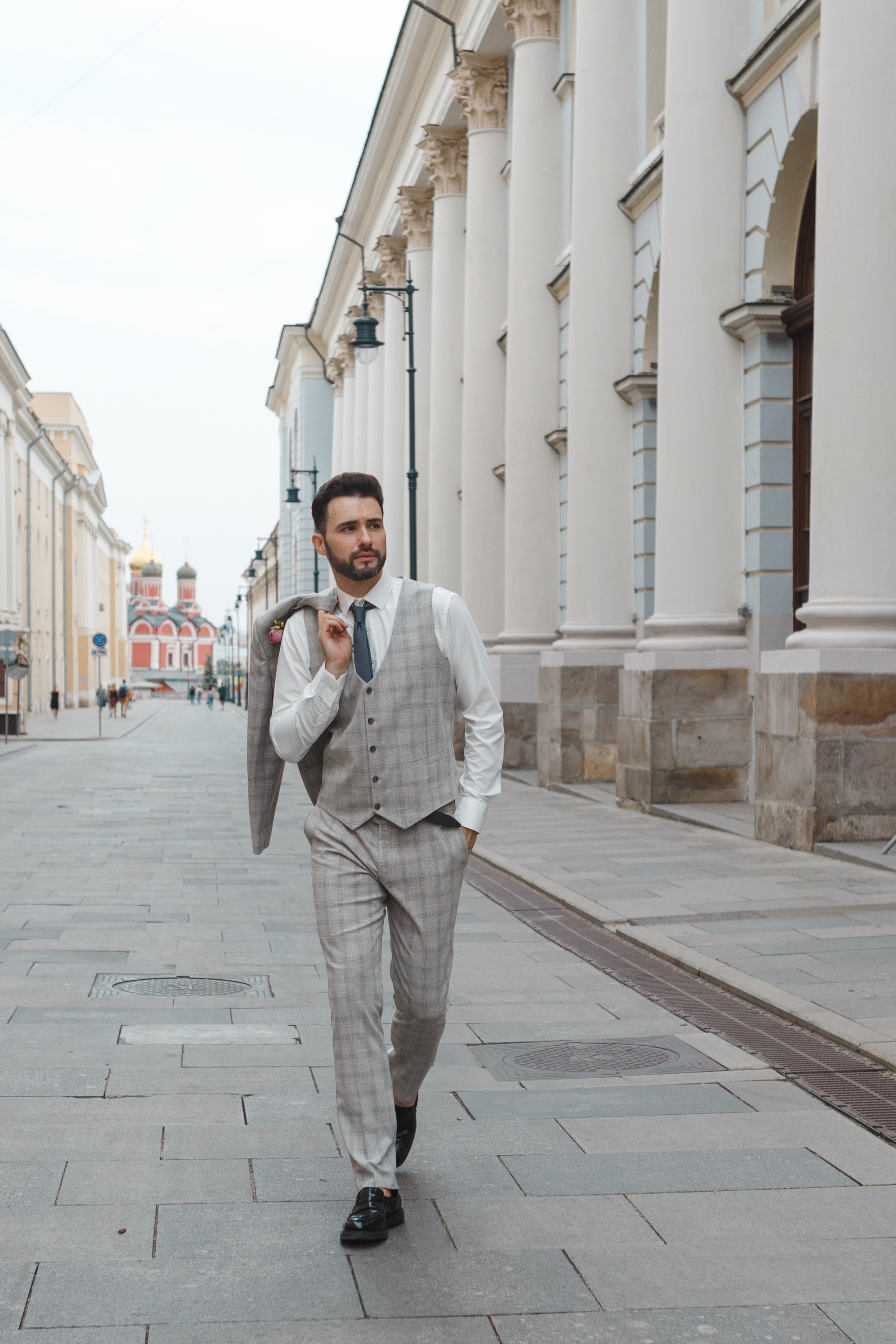 Свадебная прогулка в центре Москвы