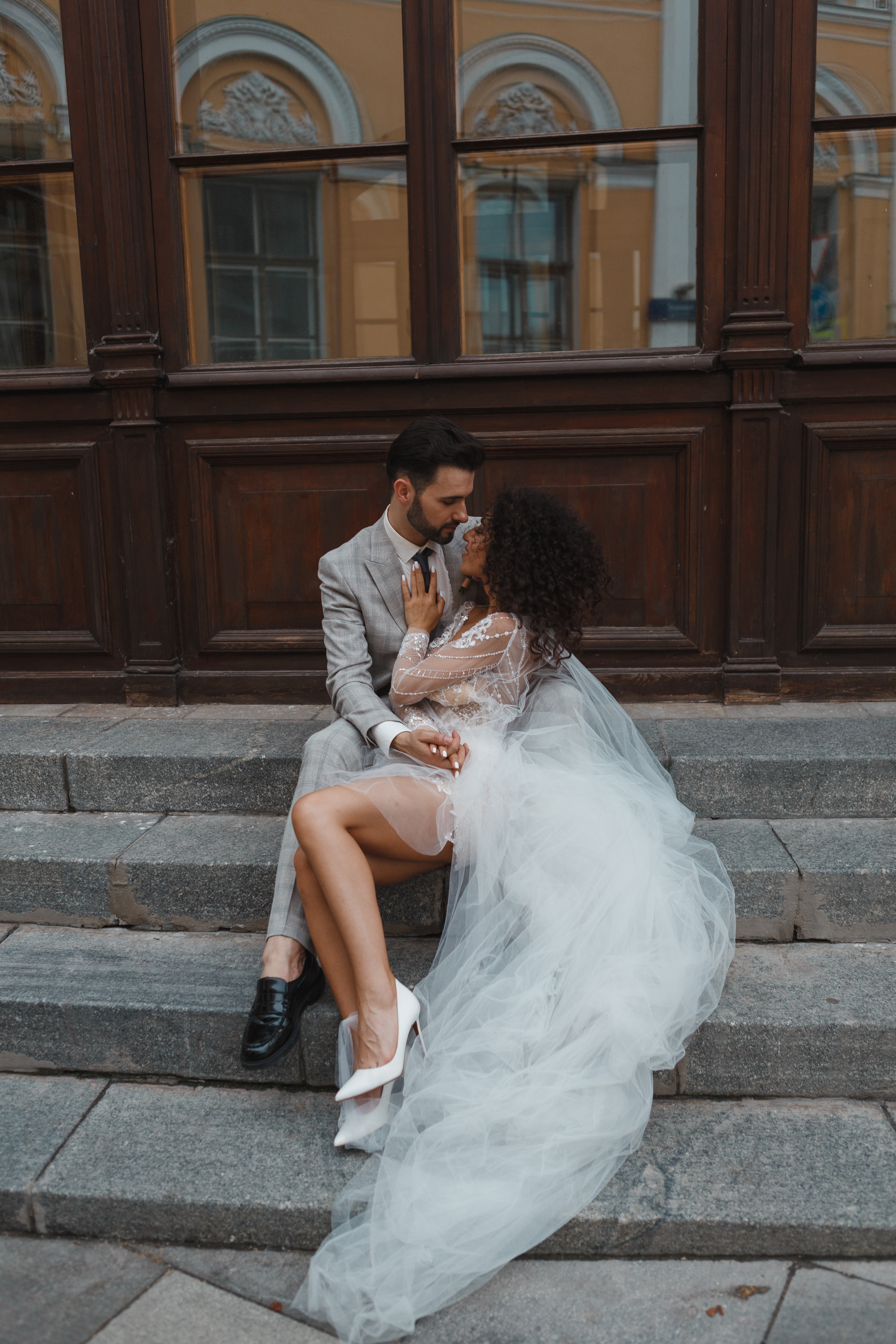 Свадебная фотосессия по старым улицам Москвы