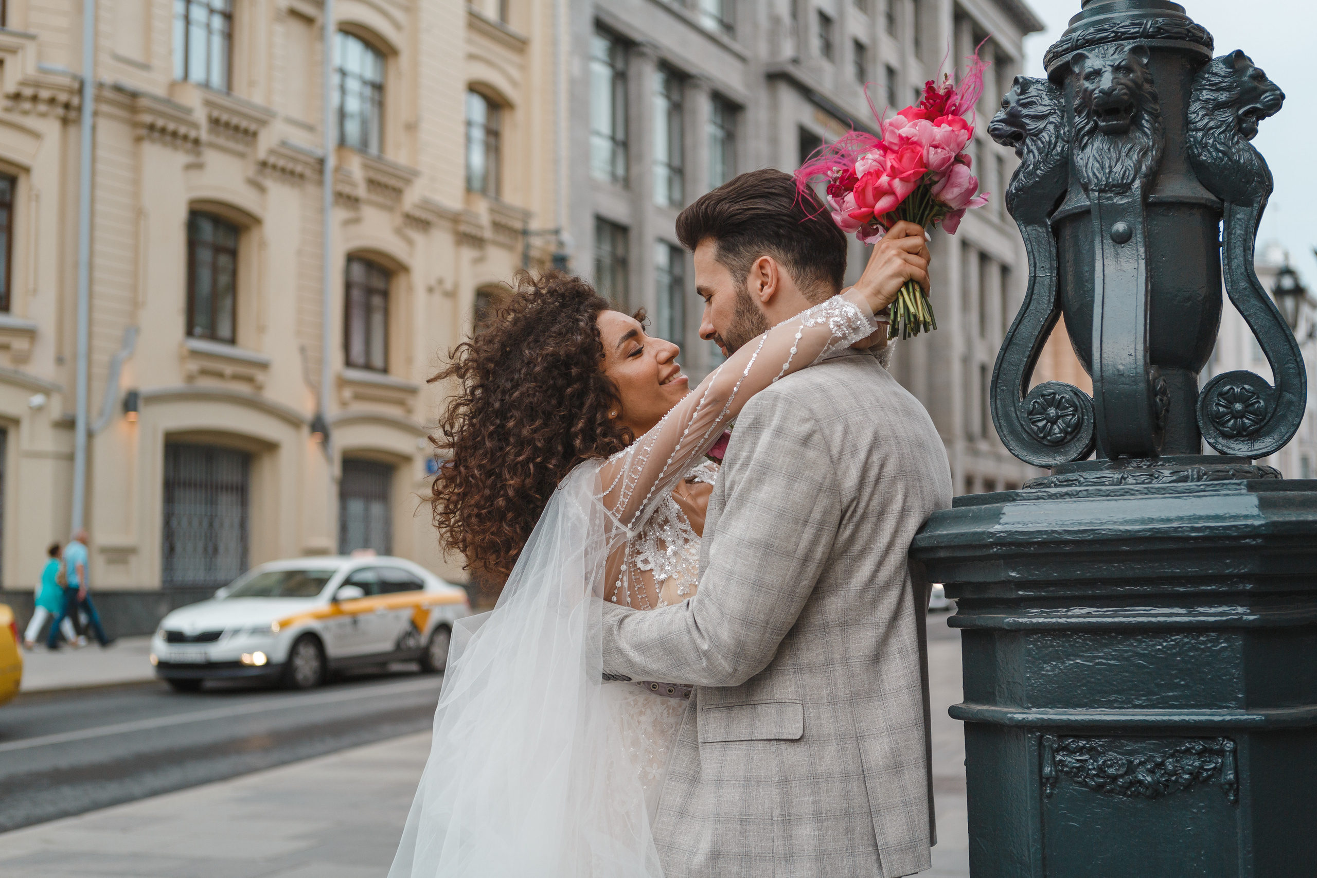 Свадебная фотосессия по старым улицам Москвы