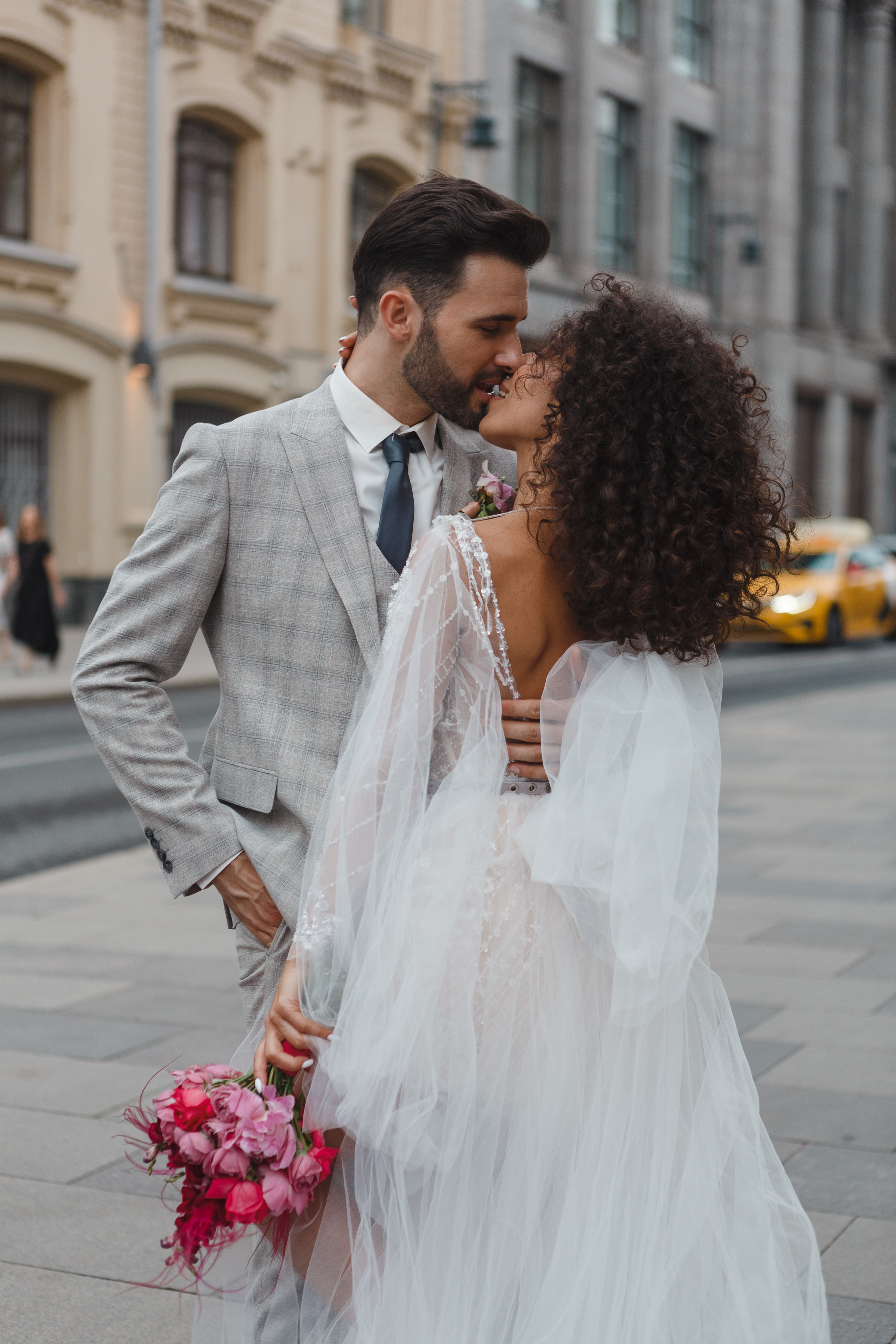 Свадебная фотосессия в центре Москвы