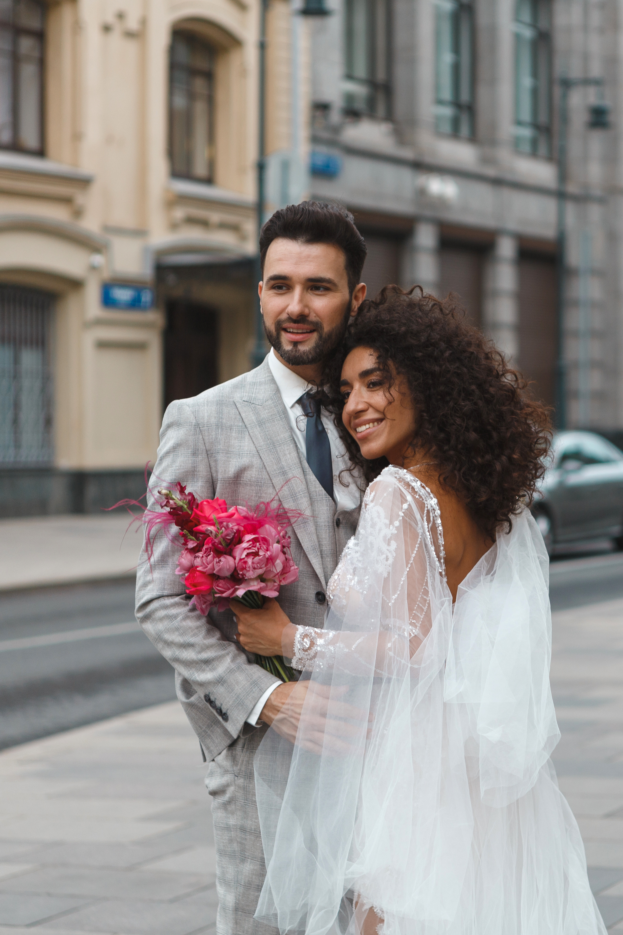 Свадебная фотосессия в центре Москвы