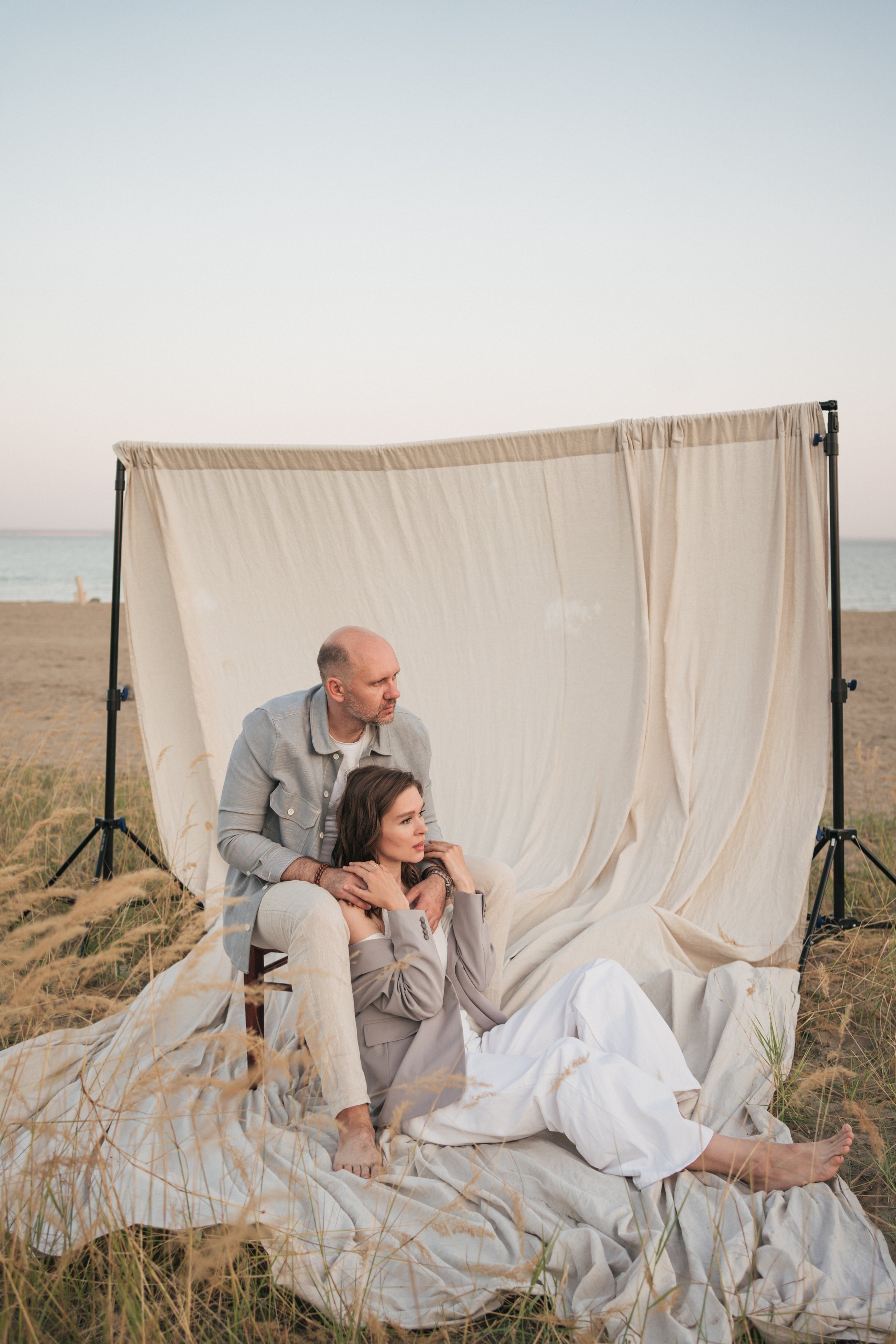 На море. Семейный фотограф, фотосессия беременности в Новосибирске Кристина Киб