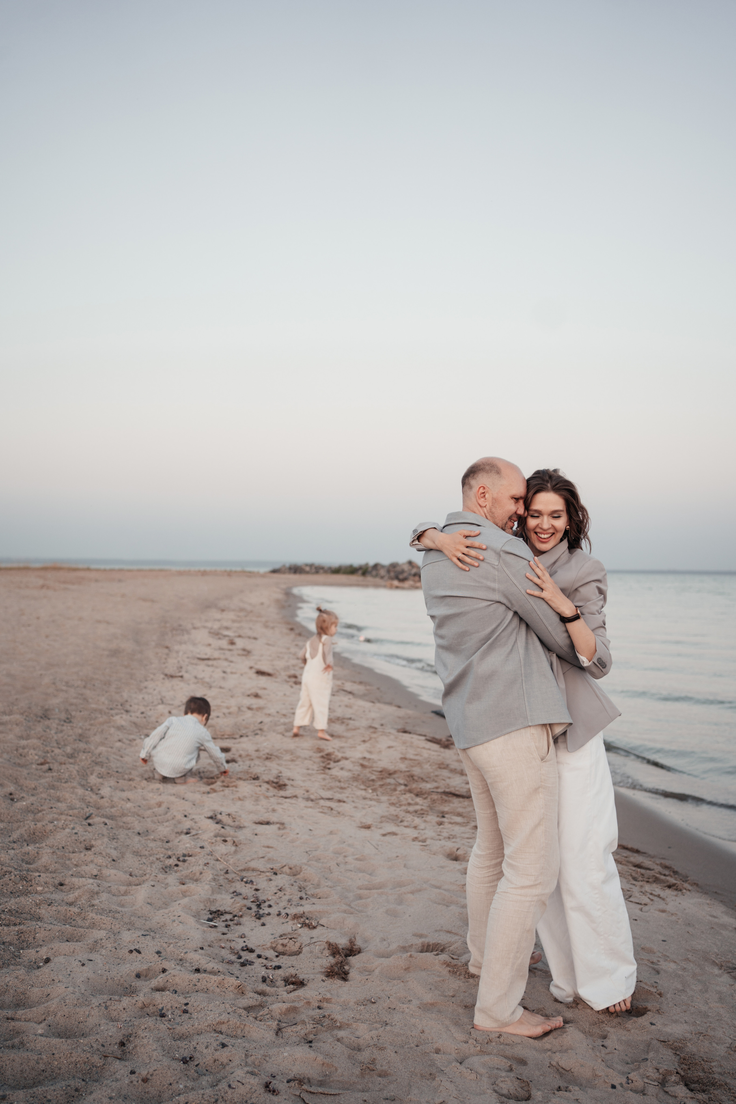 На море. Семейный фотограф, фотосессия беременности в Новосибирске Кристина Киб