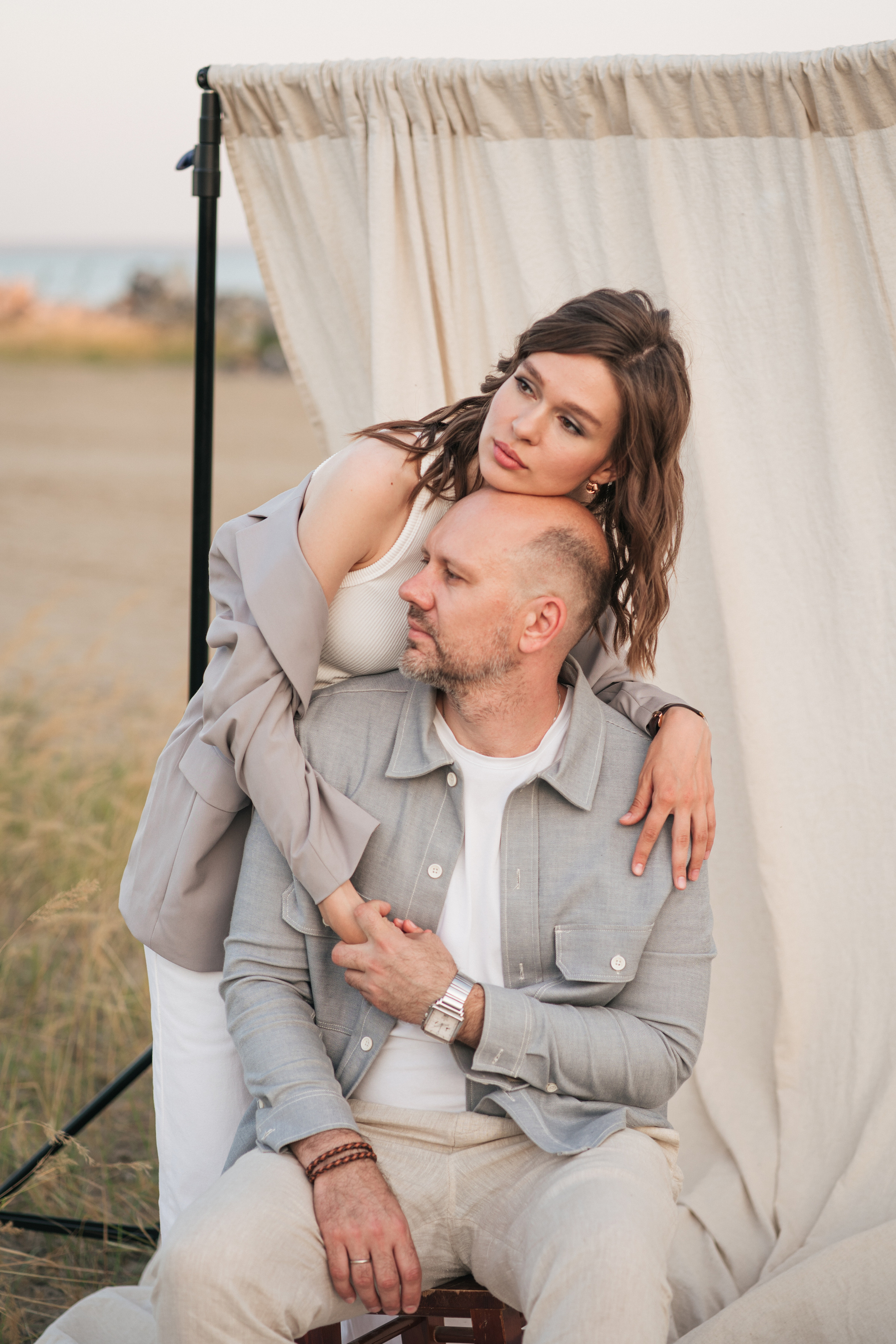 На море. Семейный фотограф, фотосессия беременности в Новосибирске Кристина Киб