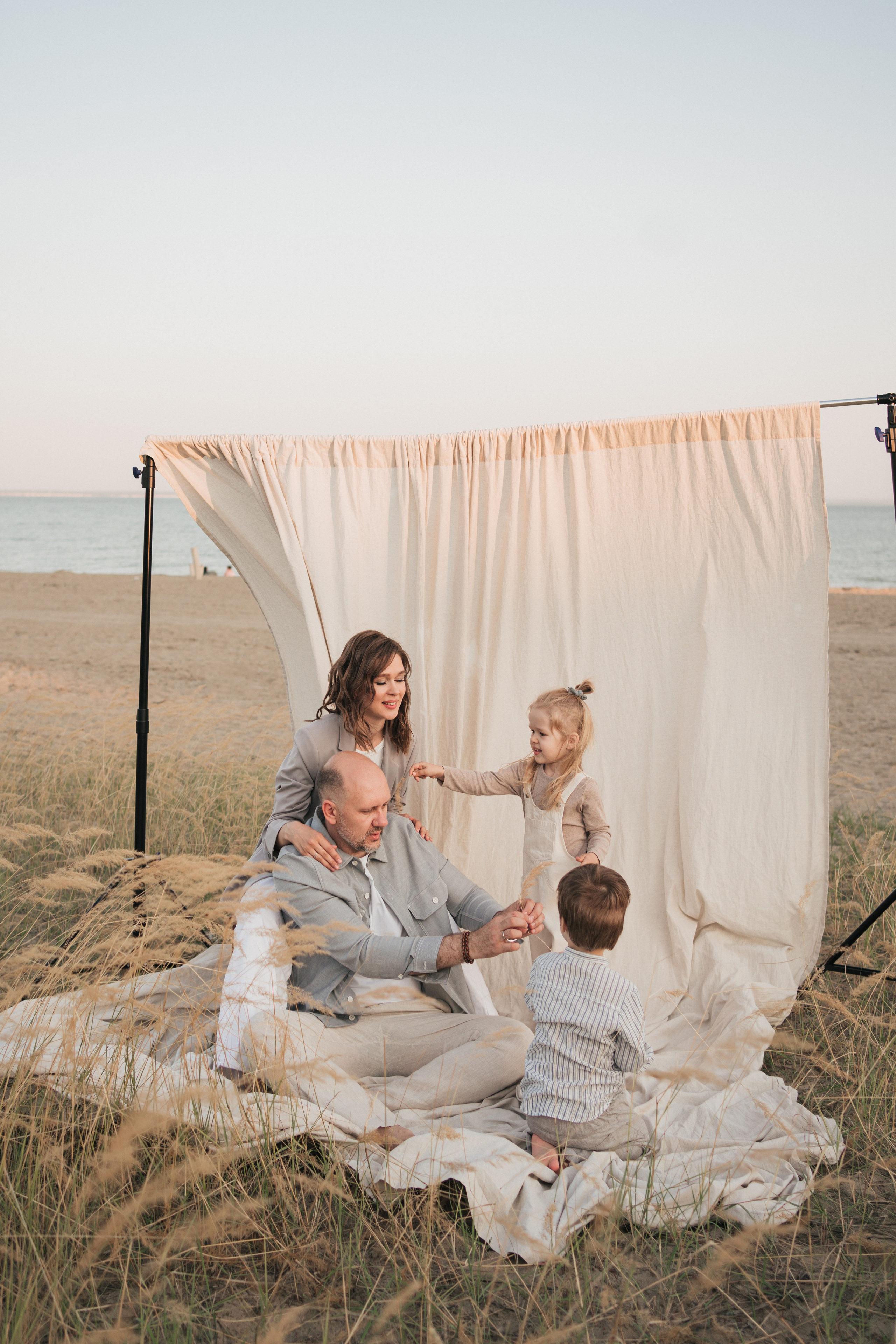 На море. Семейный фотограф, фотосессия беременности в Новосибирске Кристина Киб