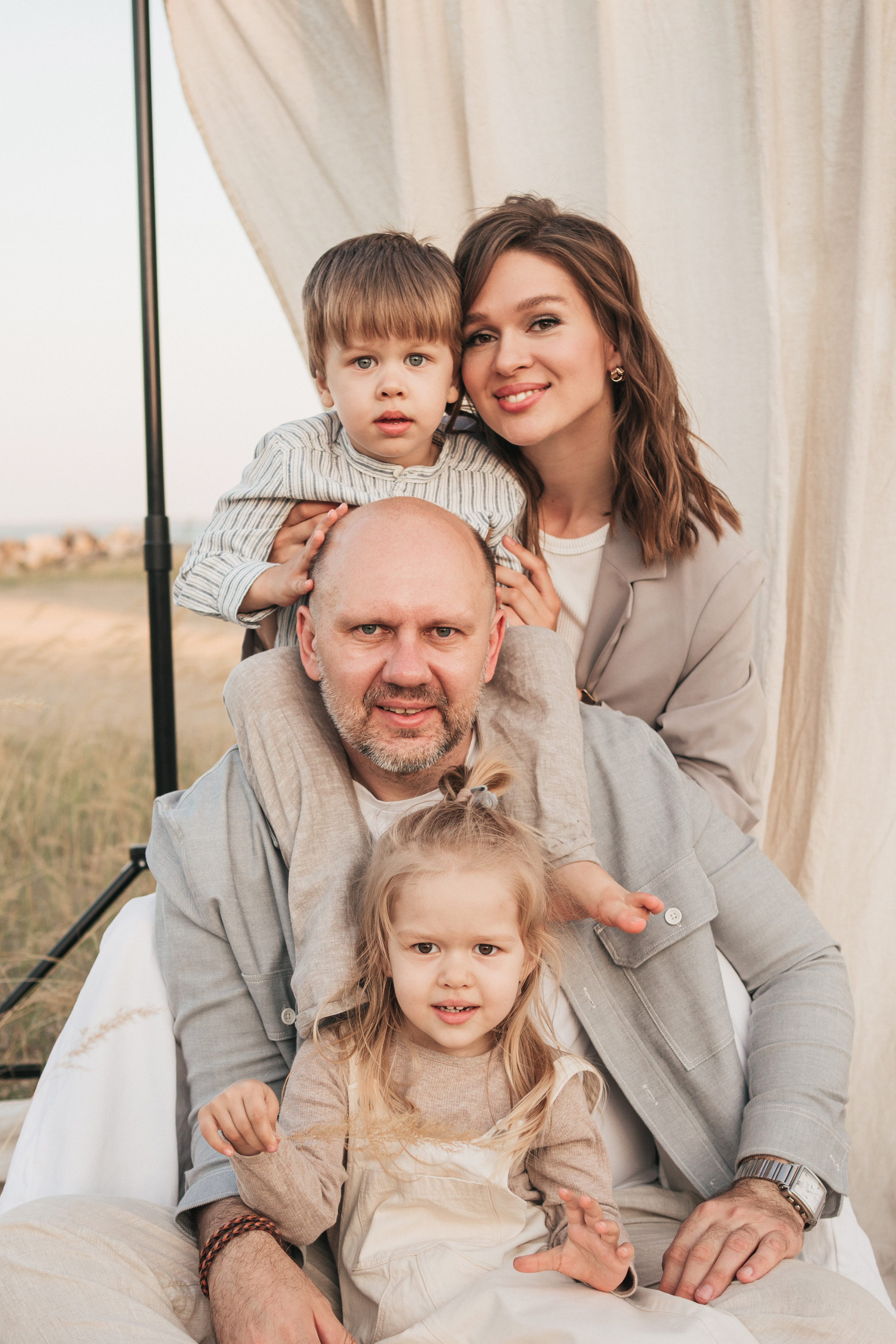 На море. Семейный фотограф, фотосессия беременности в Новосибирске Кристина Киб