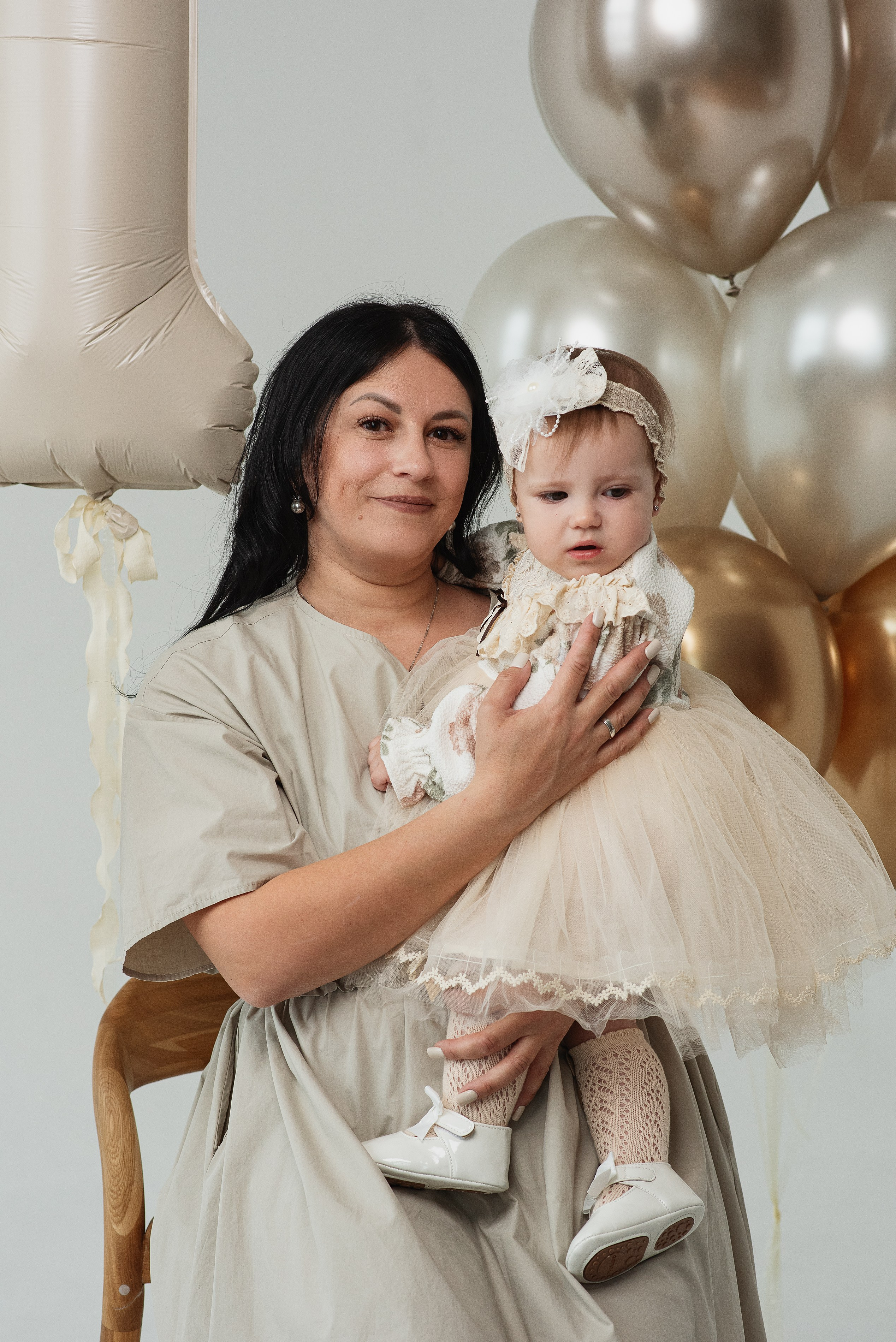 Фотосессия годика Алина. Семейный фотограф в Южно-Сахалинске Анастасия Лимарева