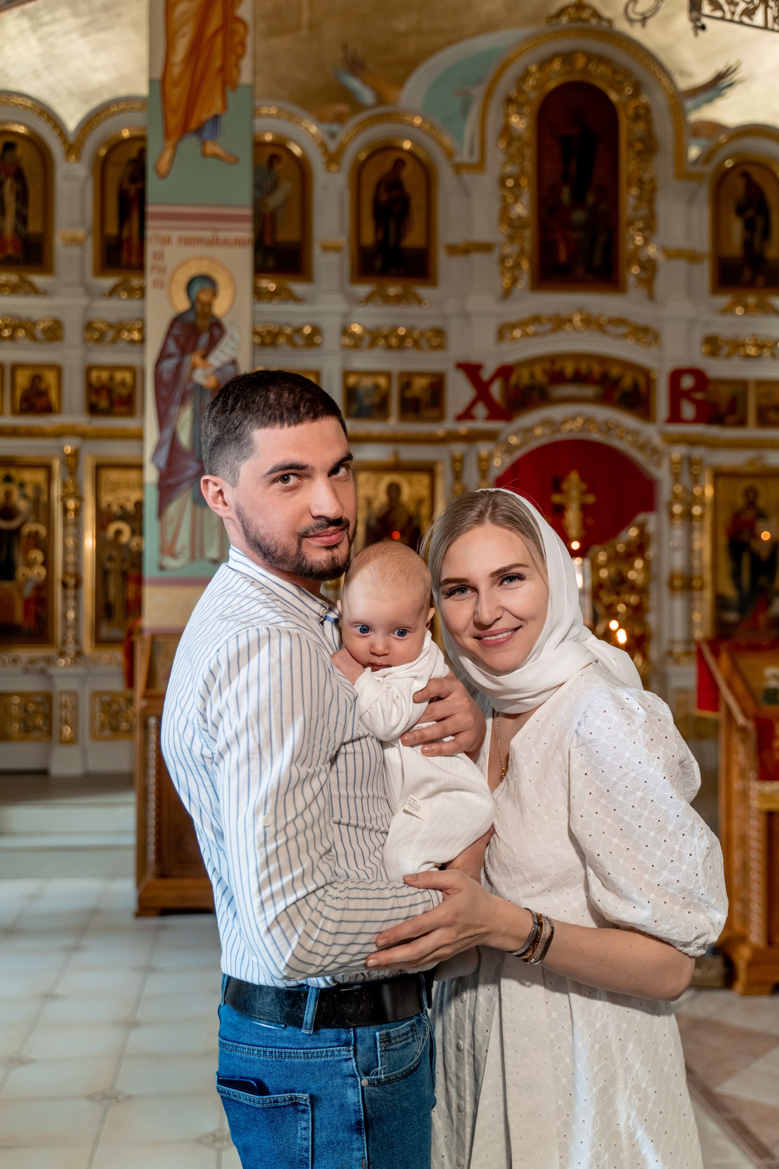 Крещение в храме Александра Невского Видное. Фотограф \ Видеограф на Крещение, Венчание Москва| Семейные съемки