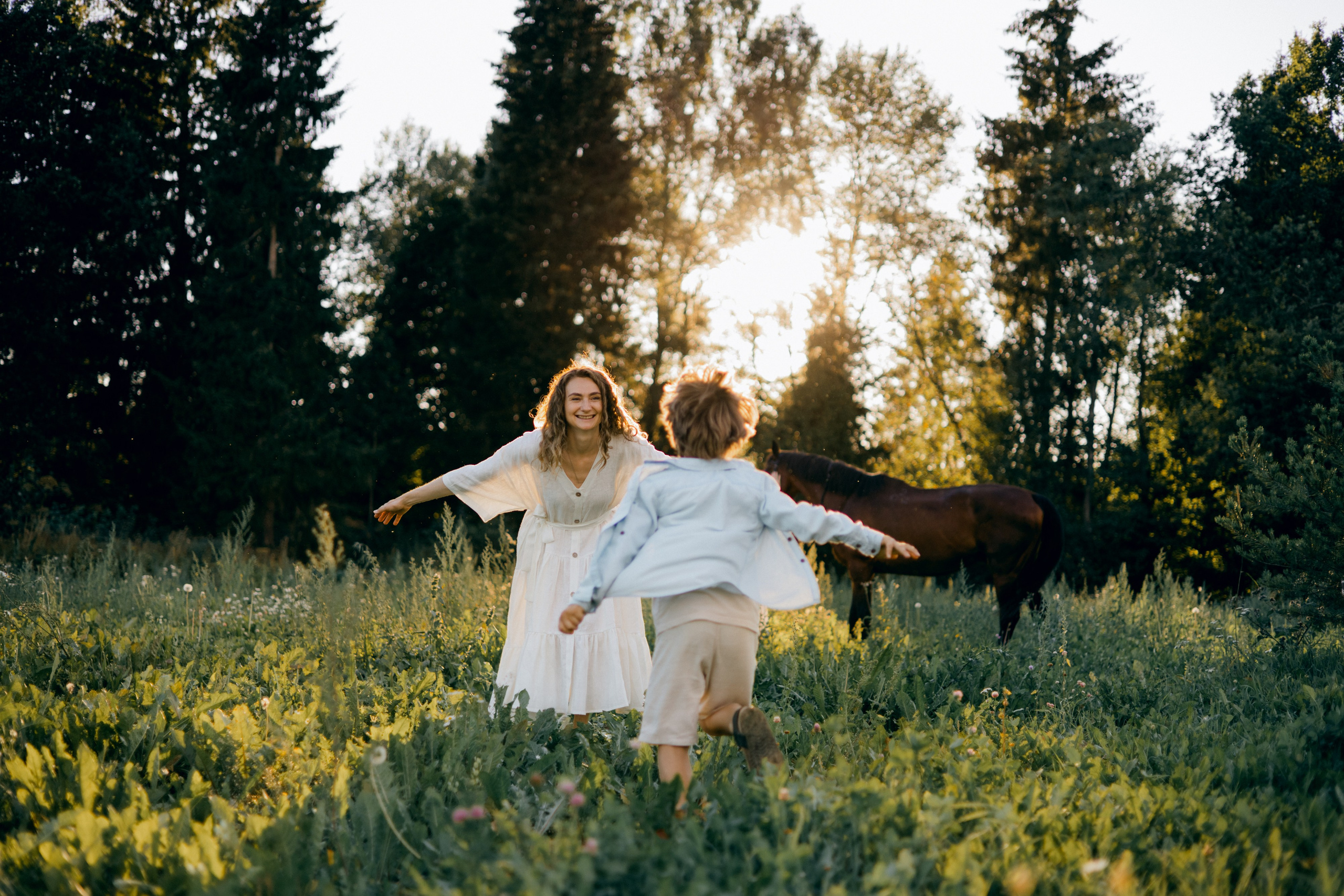 Летние сказки. Варвара Синицына: семейный фотограф в Москве
