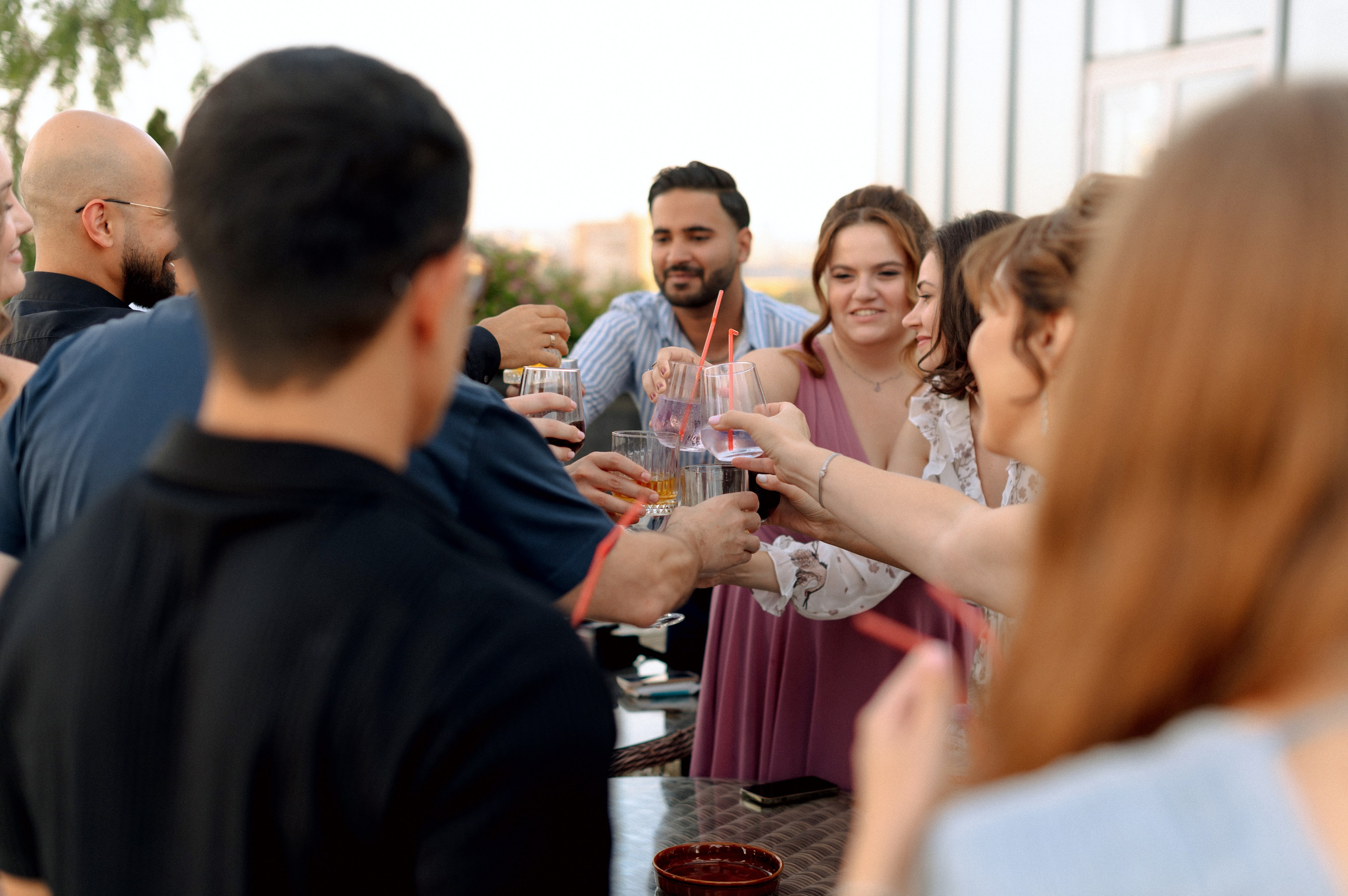 Rooftop party. Шашкова Вероника / Свадебный и семейный фотограф Москва и Ярославль