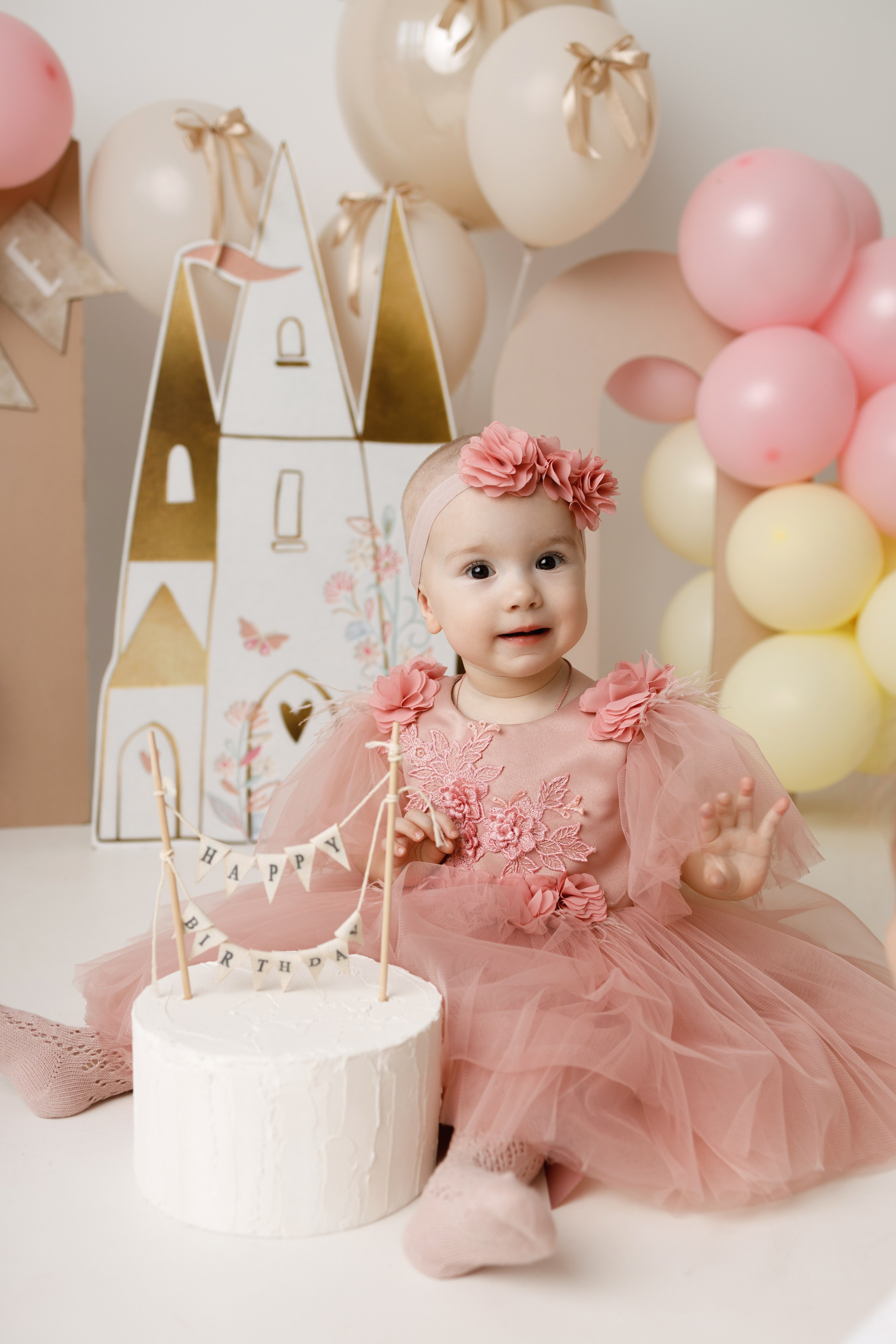 Мой первый тортик. Фотограф новорожденных в Чебоксарах Елена Смолина