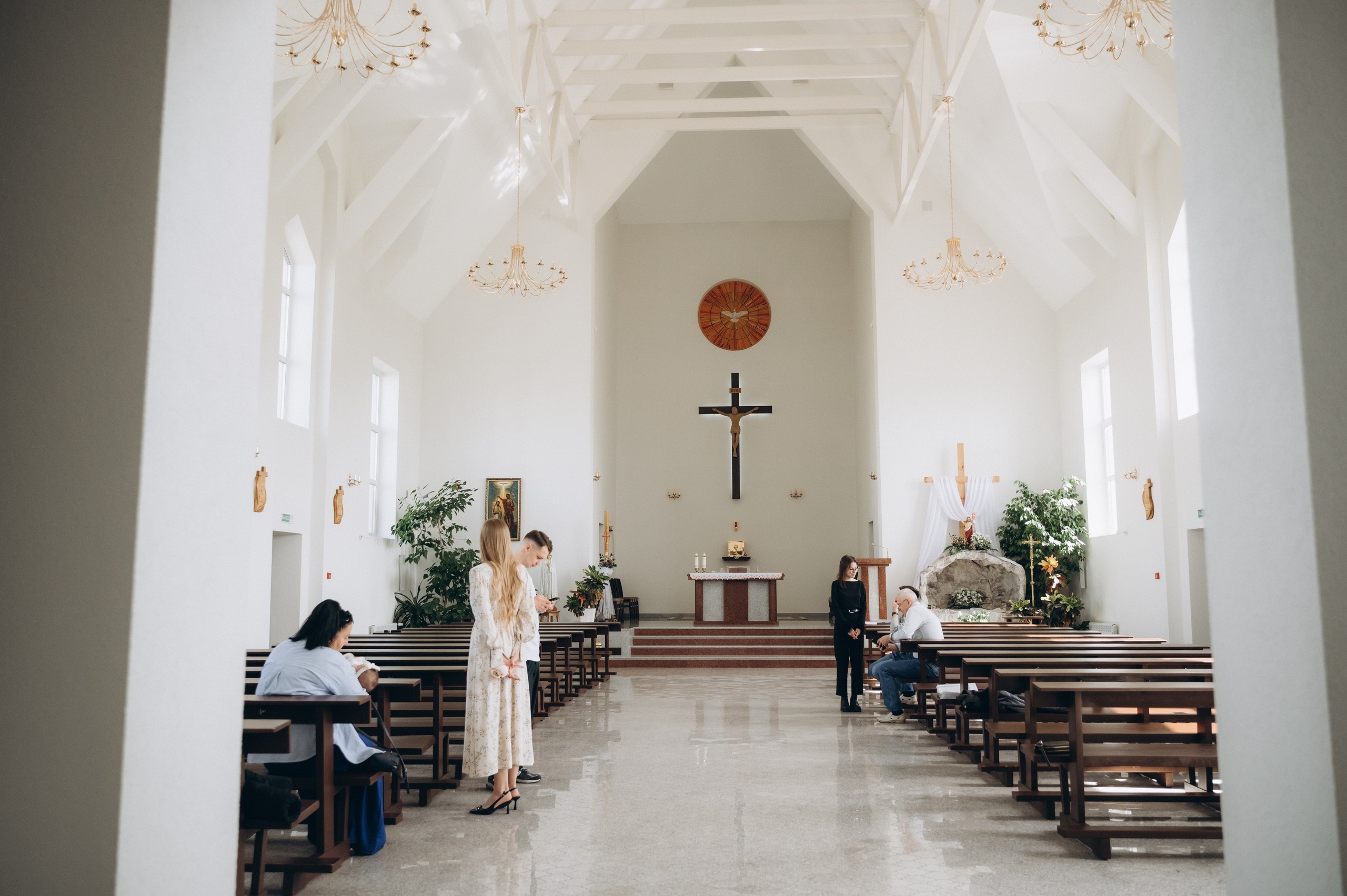 Крещение Леи (Костёл Святого Духа). Семейный фотограф в Минске Дарья Дреко