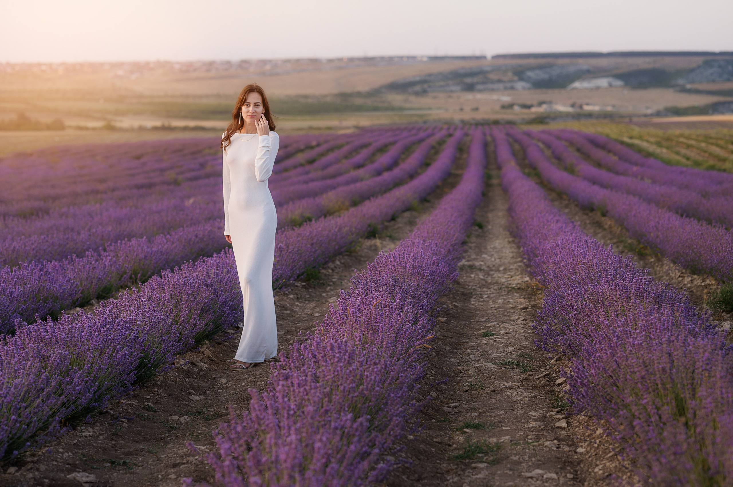 Фотосессия в лавандовом поле. Фотограф Симферополь Крым Ольга Топоривская