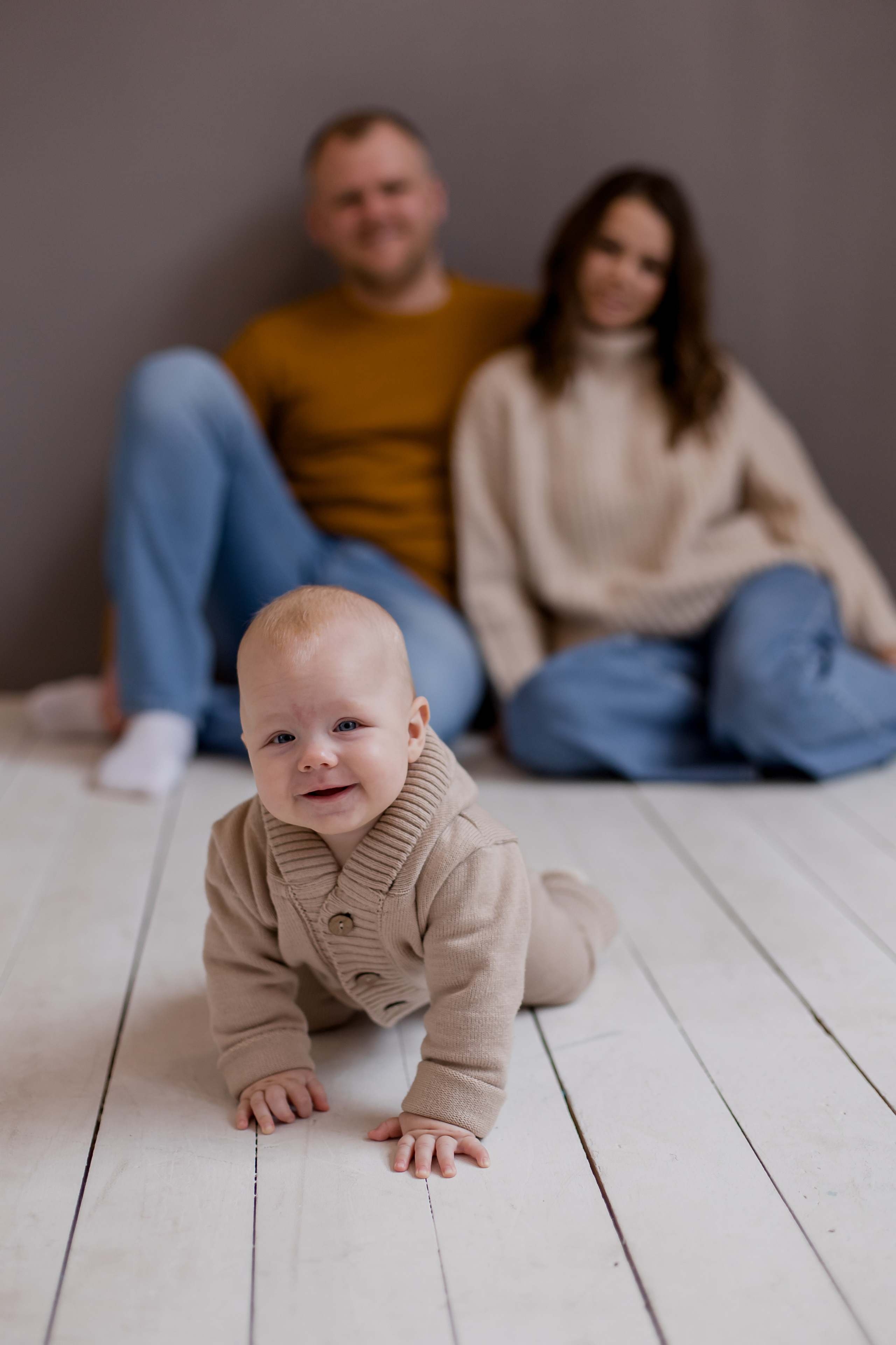 Семейная фотосессия в студии. Фотограф в Москве Авдеева Мария