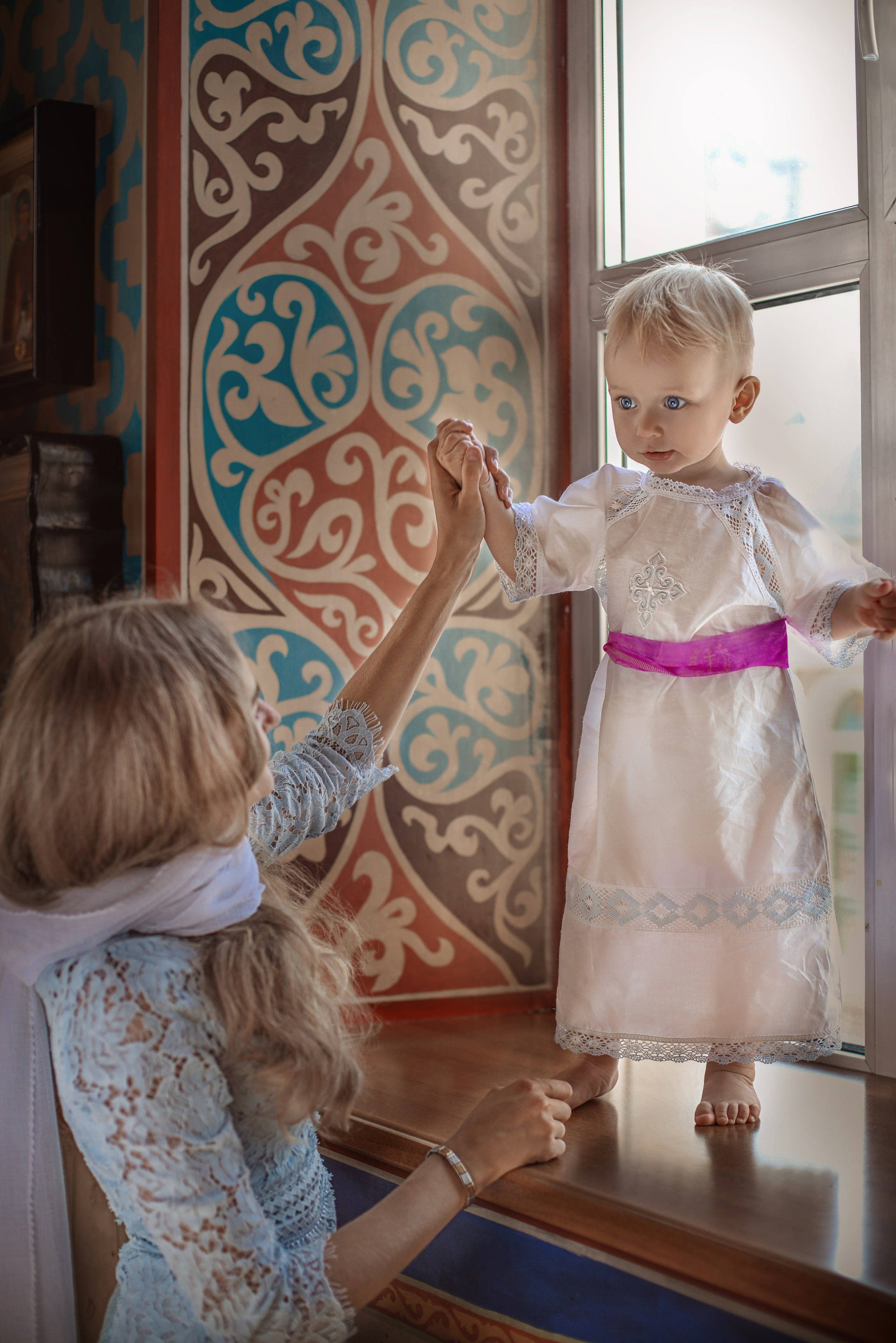 Таинство Крещения. Детский фотограф новорождённых в Ростове-на-Дону. Фотограф крещения. Фотограф Беременности. Детская фотосессия на год